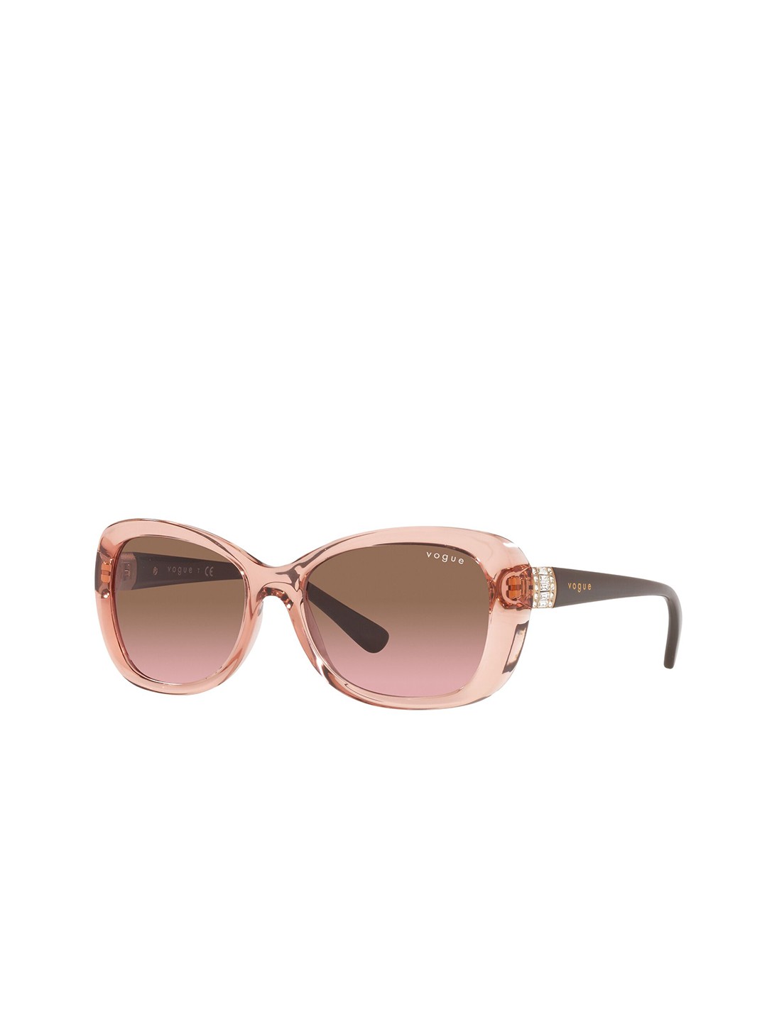 

vogue Women Butterfly Sunglasses with UV Protected Lens 8056597624404, Pink