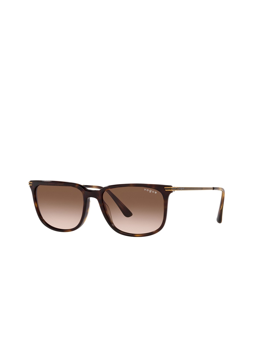 

vogue Men Rectangle Sunglasses with UV Protected Lens 8056597588829, Brown