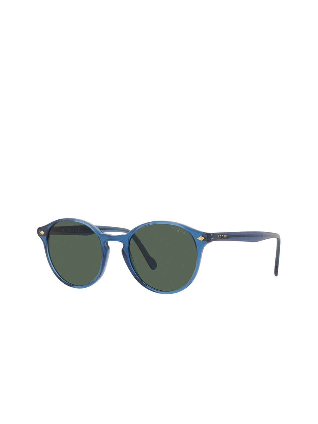 

vogue Men Round Sunglasses with UV Protected Lens 8056597644556, Blue