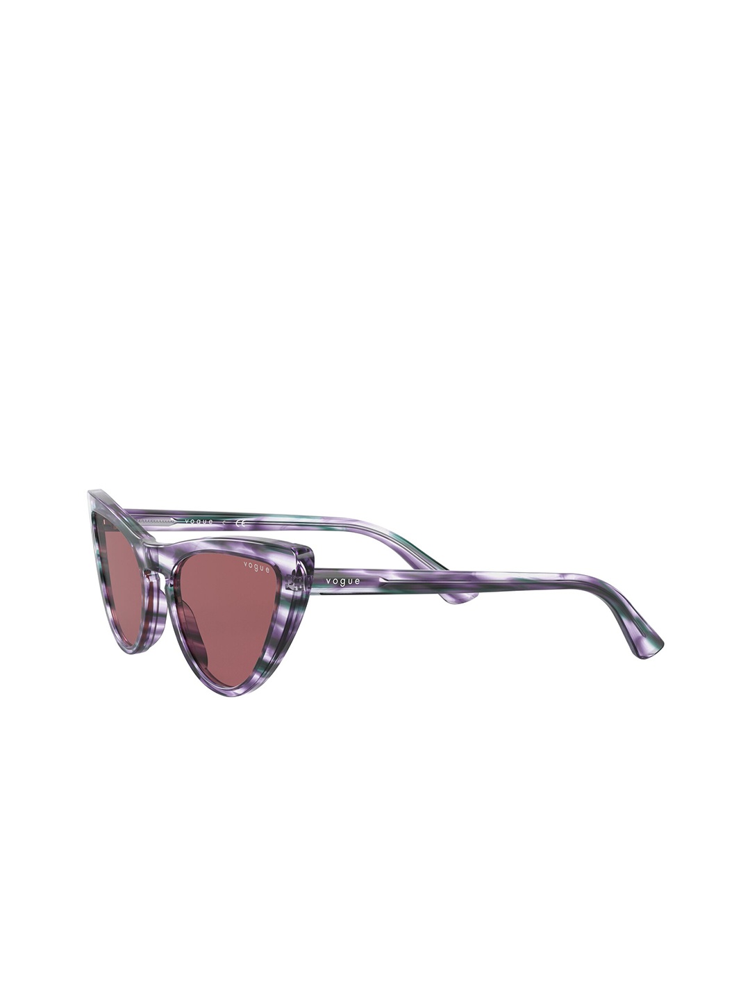 

vogue Women Cateye Sunglasses with UV Protected Lens 8056597355087, Pink