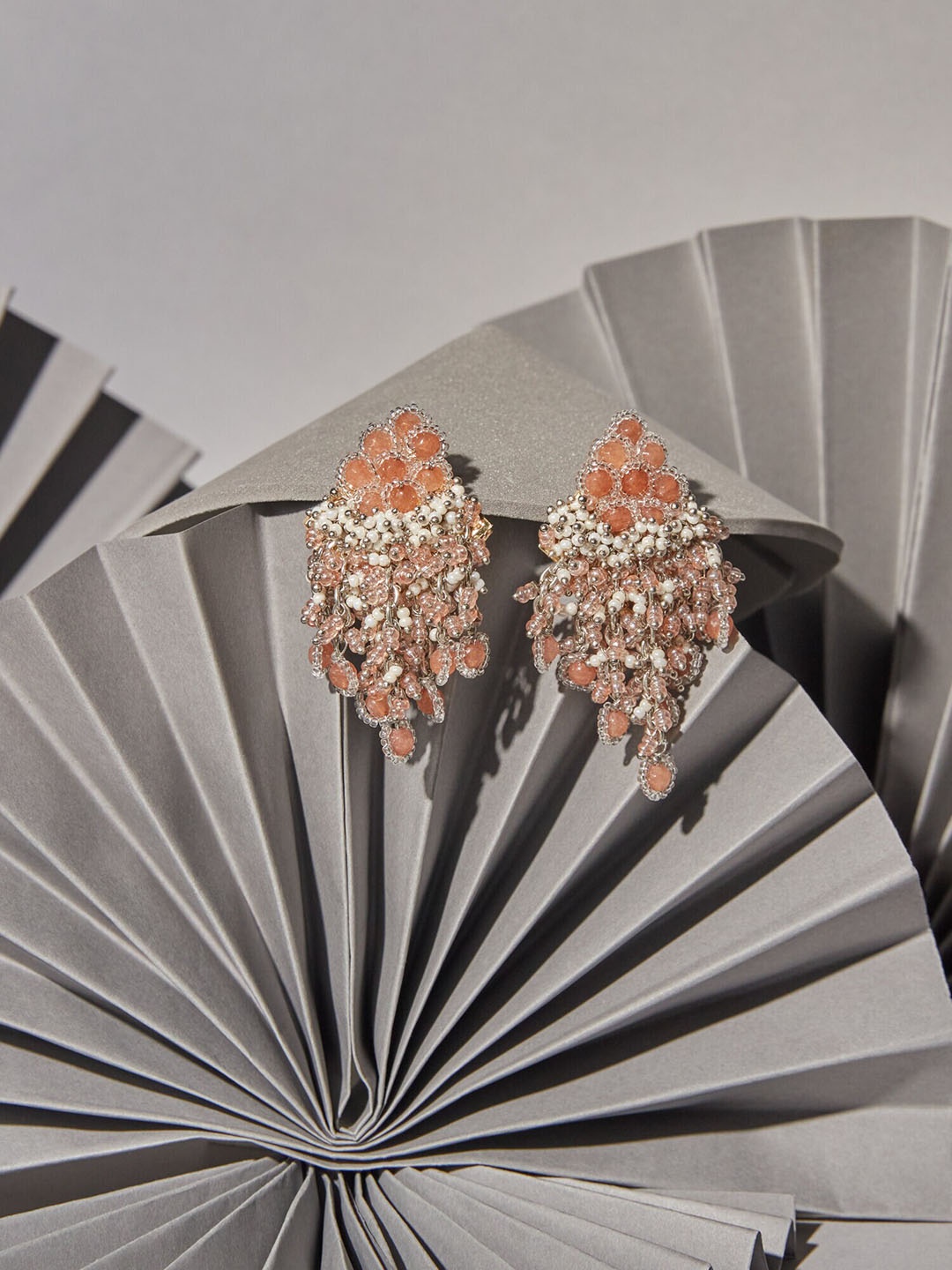 

D'oro Gold-Plated Contemporary Drop Earrings