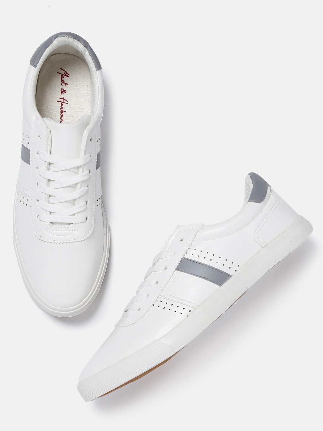 

Mast & Harbour Men White Sneakers