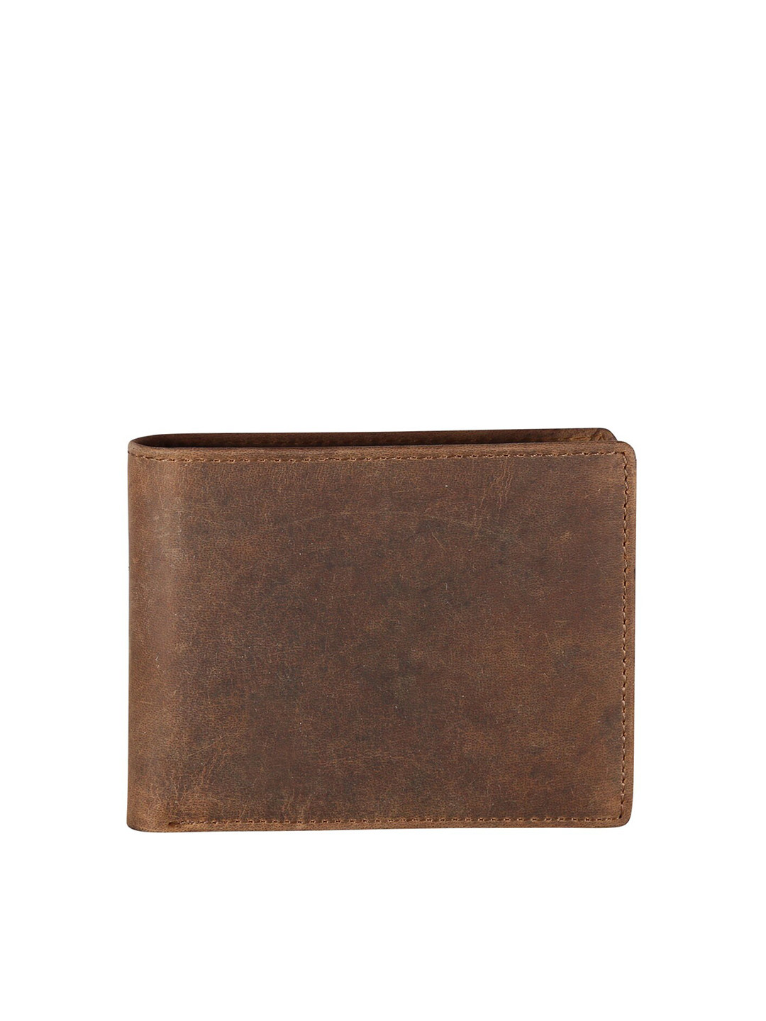 

Style Shoes Men Leather Two Fold Wallet, Brown