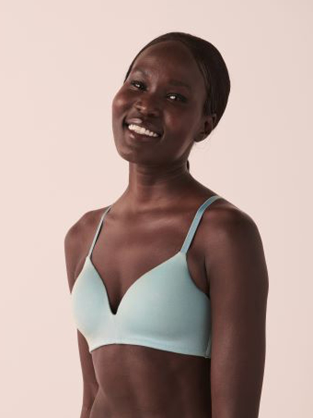 

La Vie en Rose Medium Coverage Lightly Padded Bra, Blue