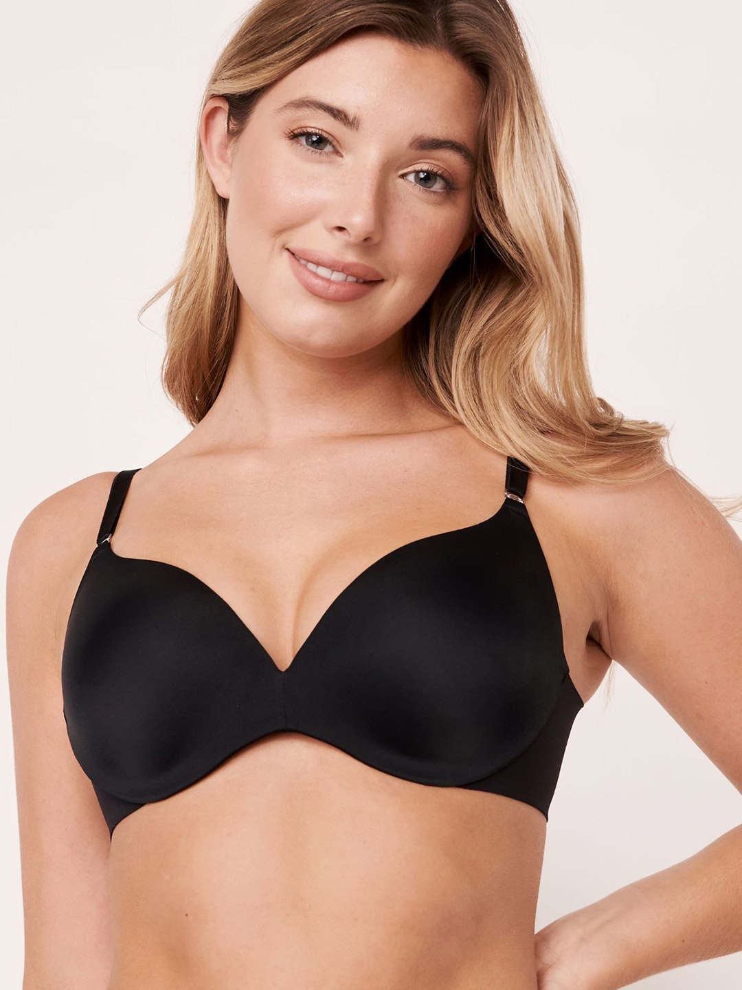 

La Vie en Rose Medium Coverage Heavily Padded Bra, Black