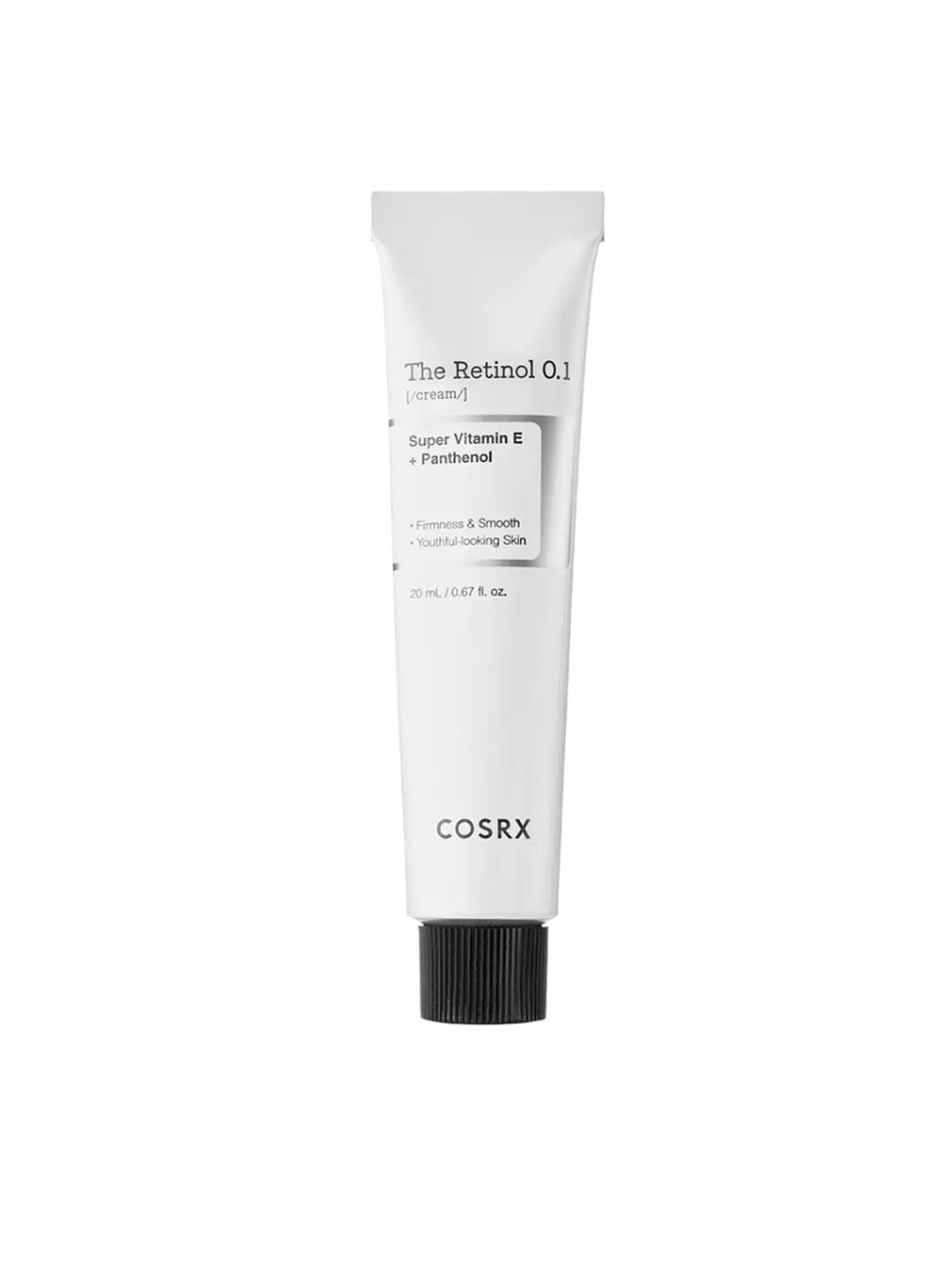 

COSRX The Retinol 0.1 Face Cream with Super Vitamin E & Panthenol - 20 ml, White