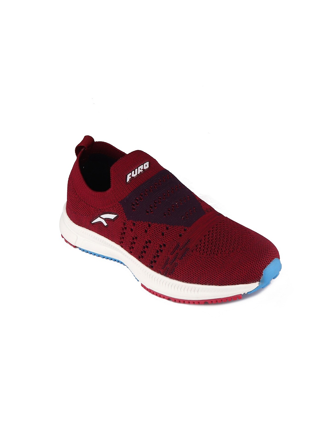 

FURO by Red Chief Women Mesh Marking Running Shoes, Maroon