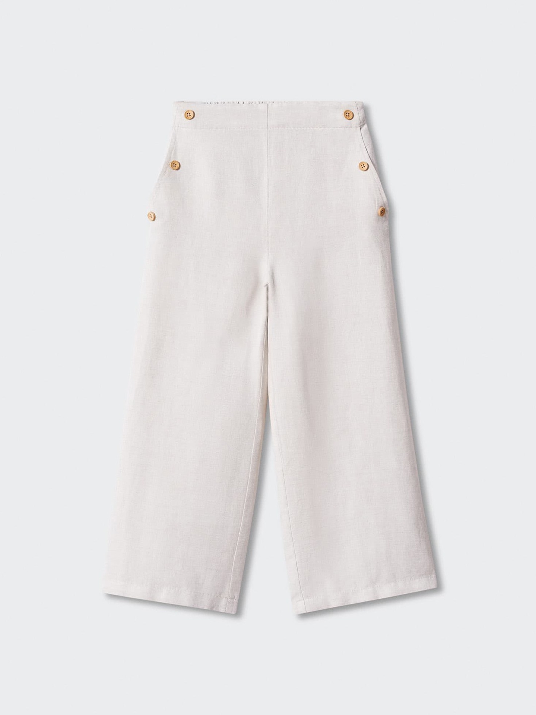 

Mango Kids Girls RegularTrousers, Beige