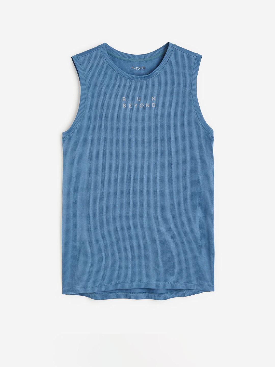 

H&M Men DryMove Running Vest Top, Blue