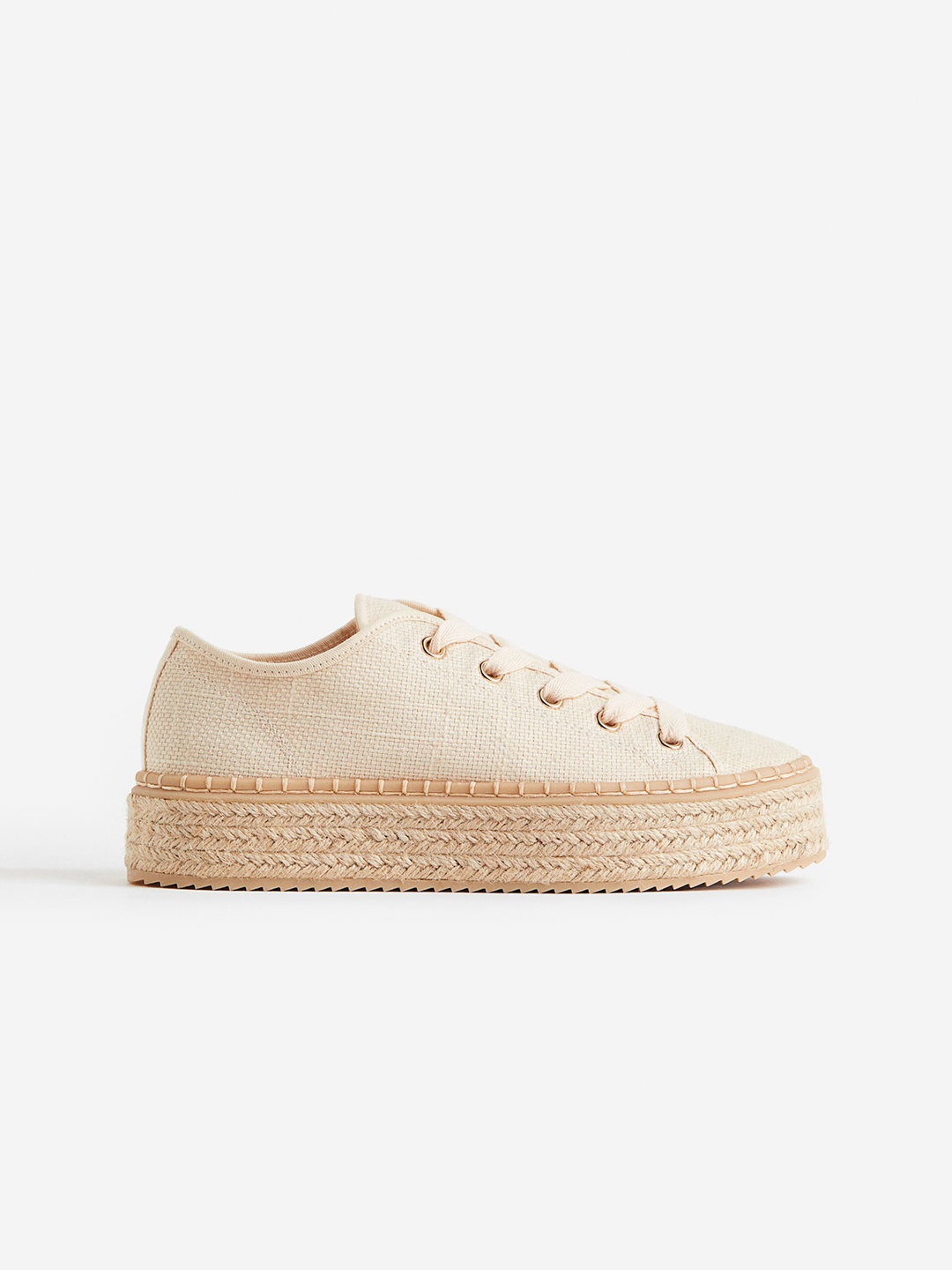 

H&M Women Espadrille Trainers, Beige