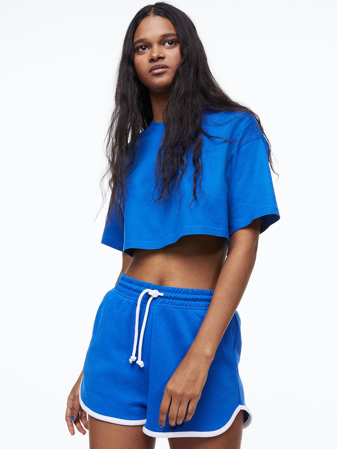 

H&M Women Pull-On Shorts, Blue