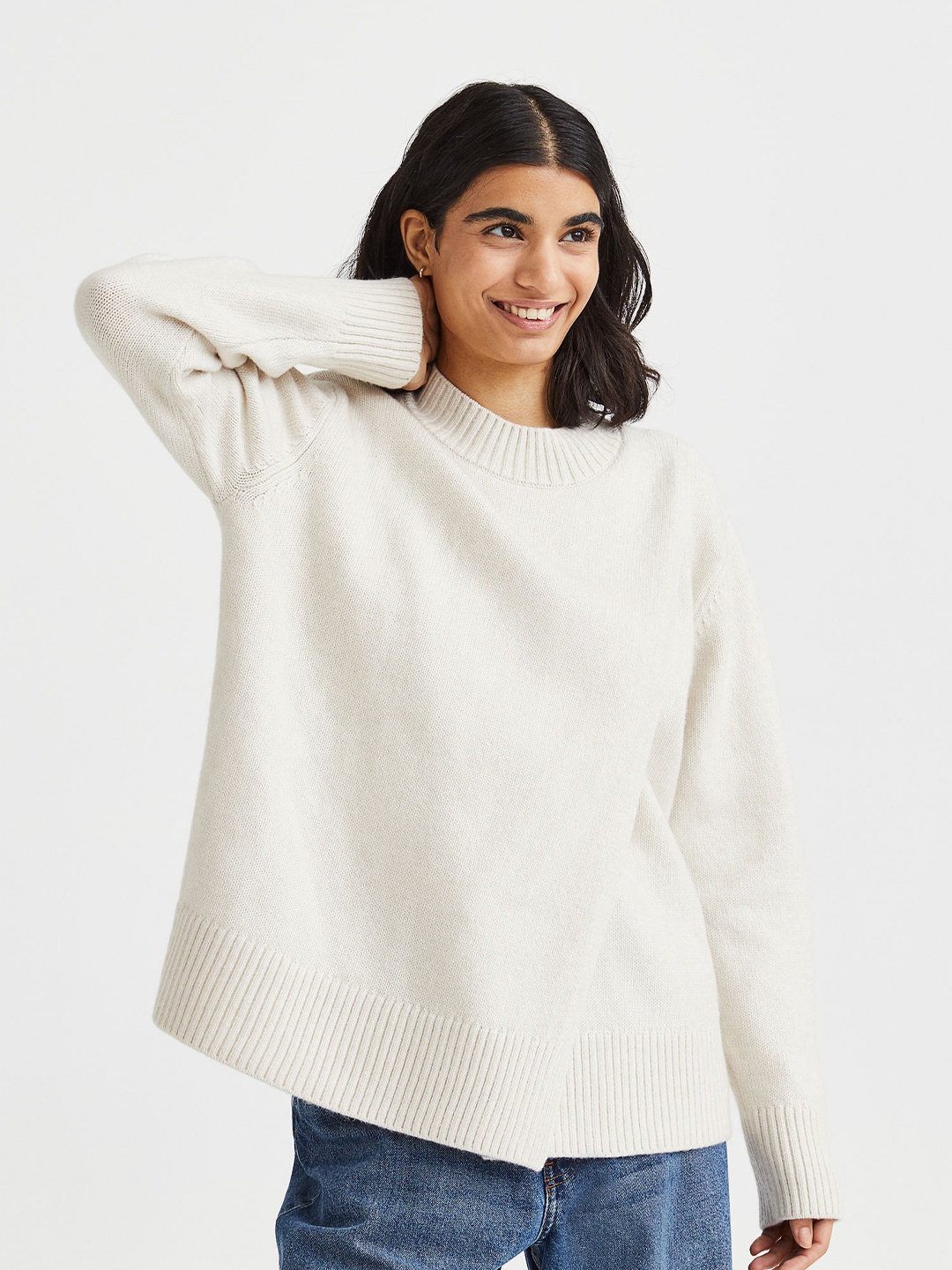 

H&M MAMA Before & After Jumper, White