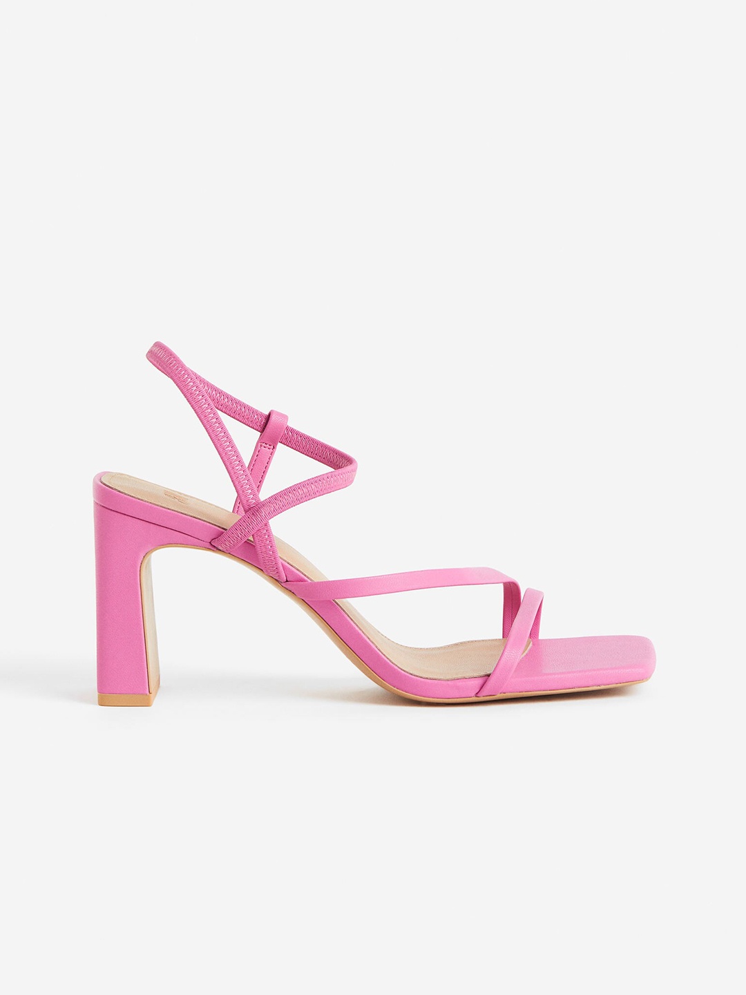 

H&M Women Knot-Detail Platform Sandals, White