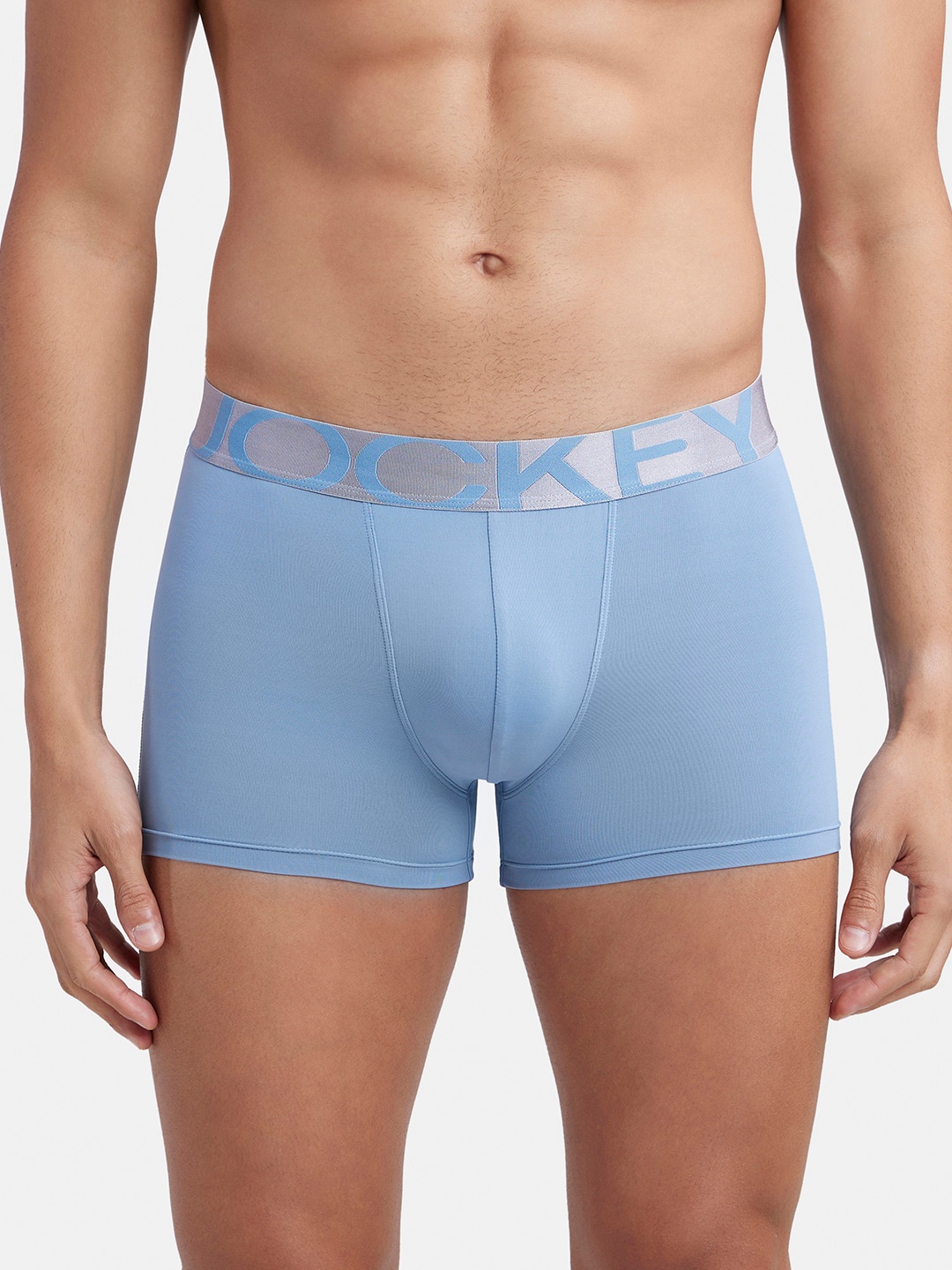 

Jockey Tactel Microfiber Stretch Solid Trunk with Moisture Move Treatment-IC28, Blue