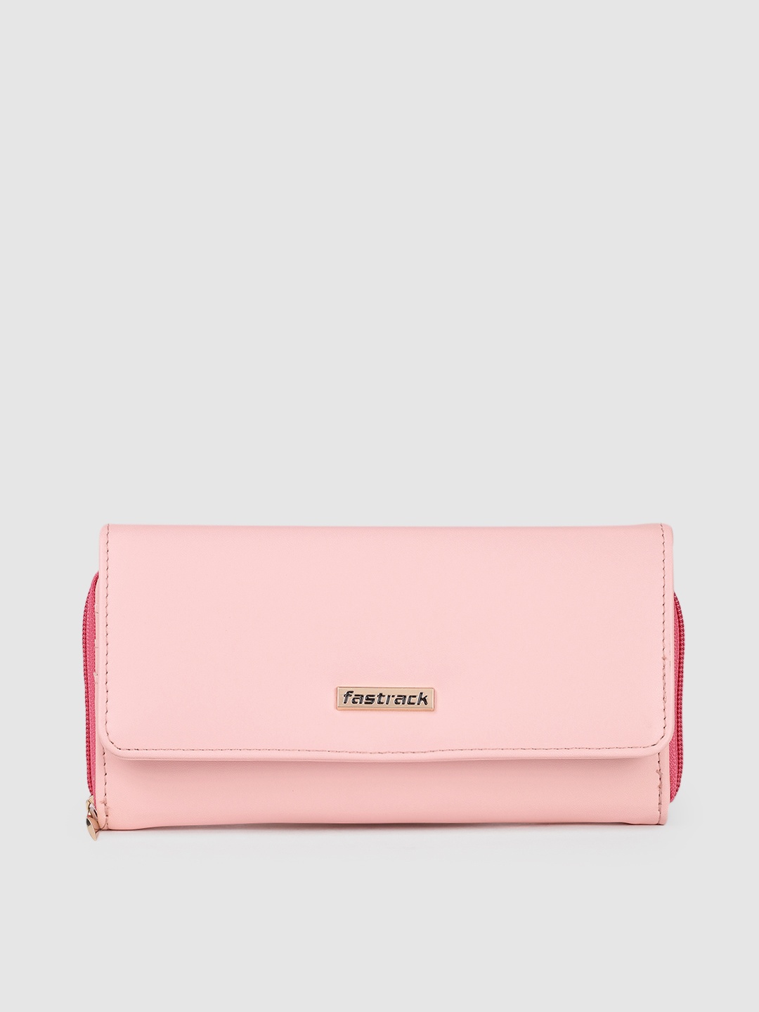 

Fastrack Women Zip Around Wallet, Pink