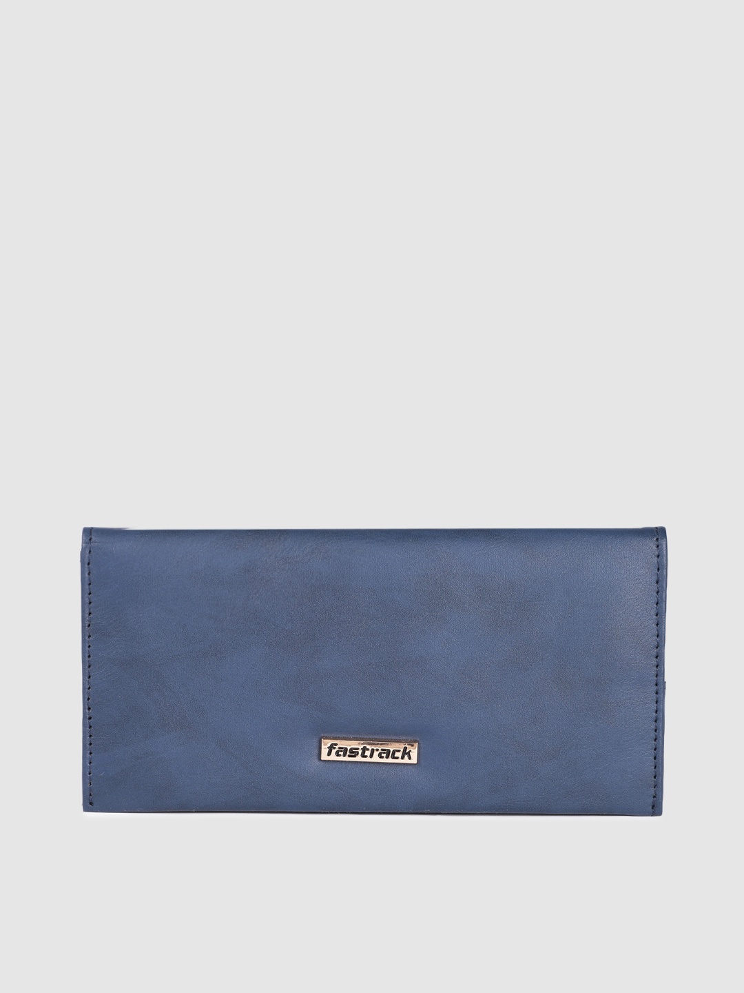 

Fastrack Women Solid Two Fold Wallet, Blue