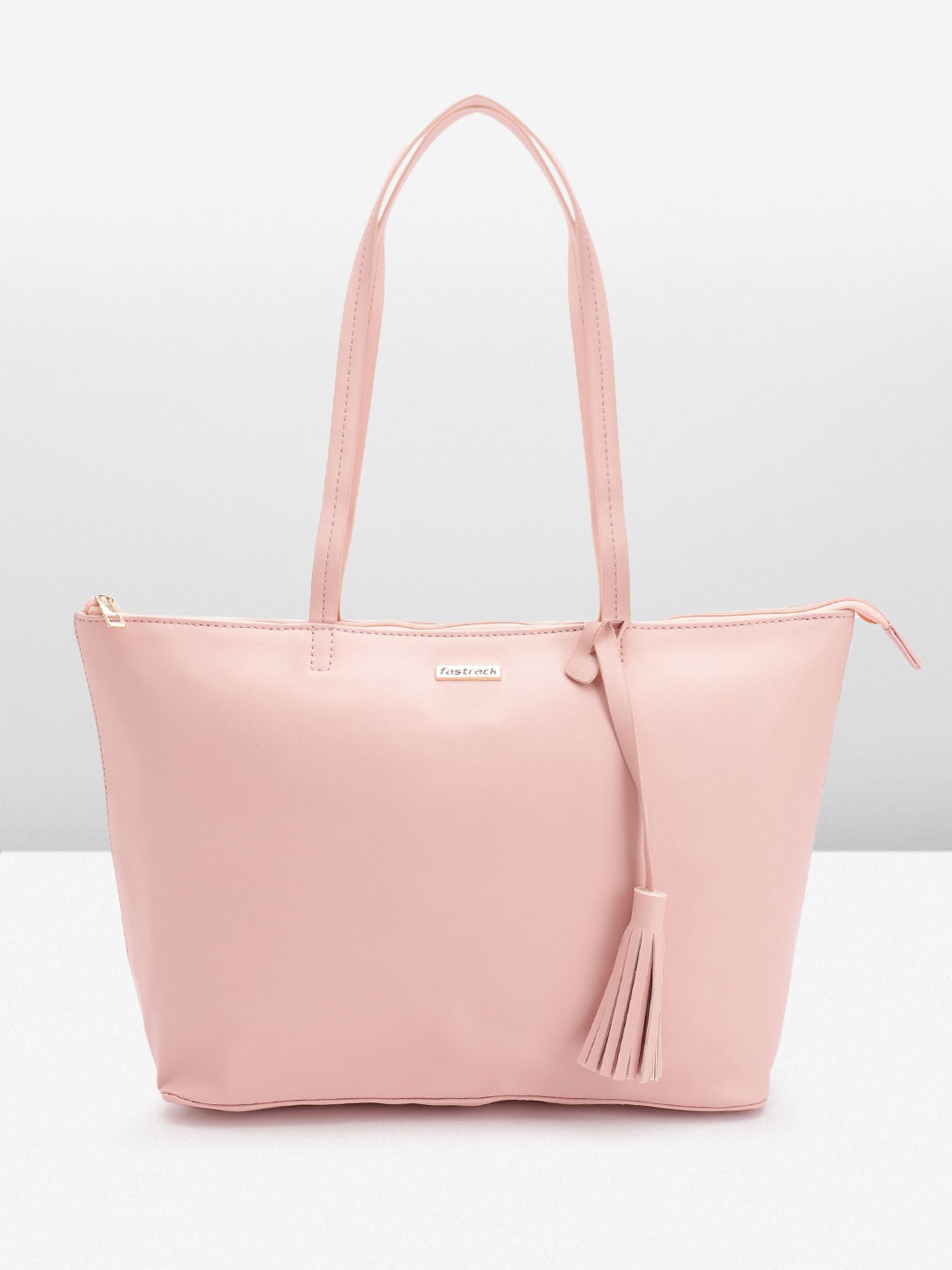 

Fastrack Women Structured Shoulder Bag, Pink