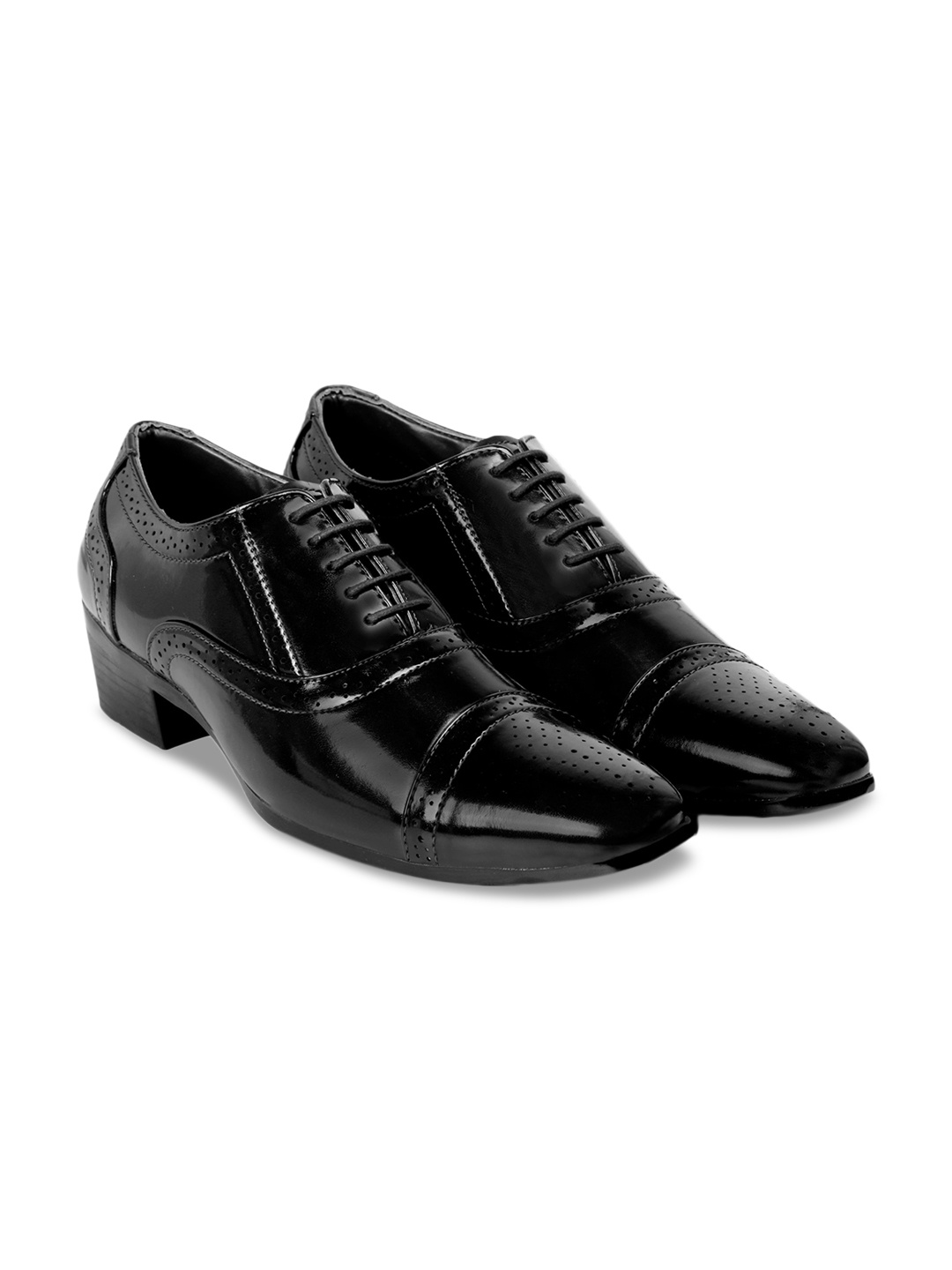 

Bxxy Men Height increasing Formal Brogues, Black