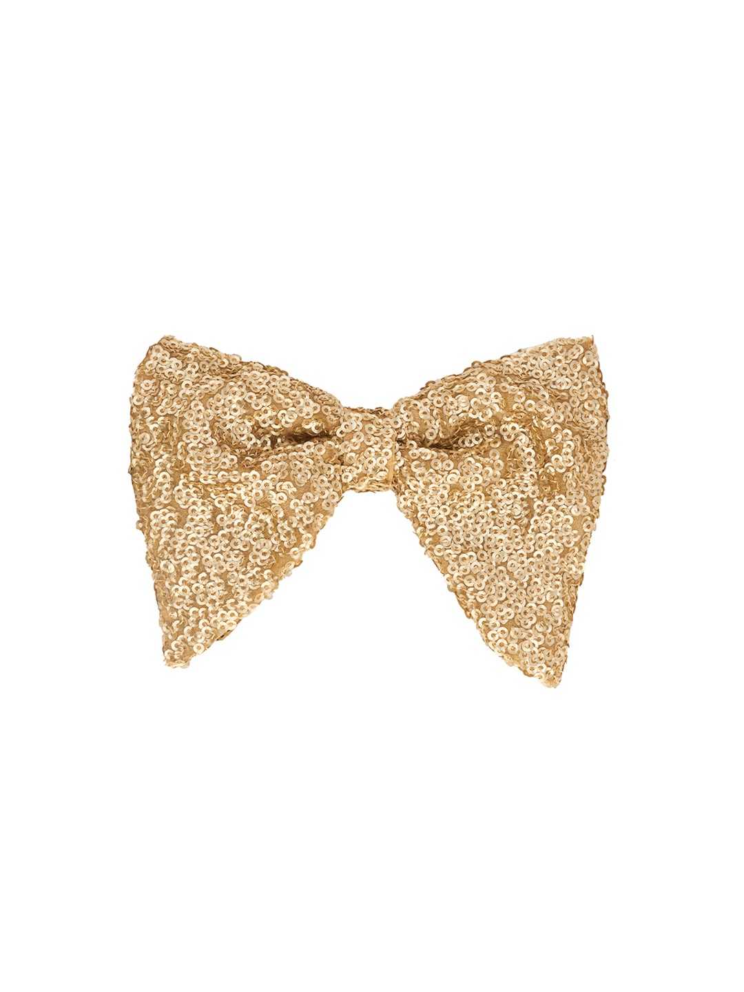 

The Tie Hub Woven Design Bow Tie, Gold
