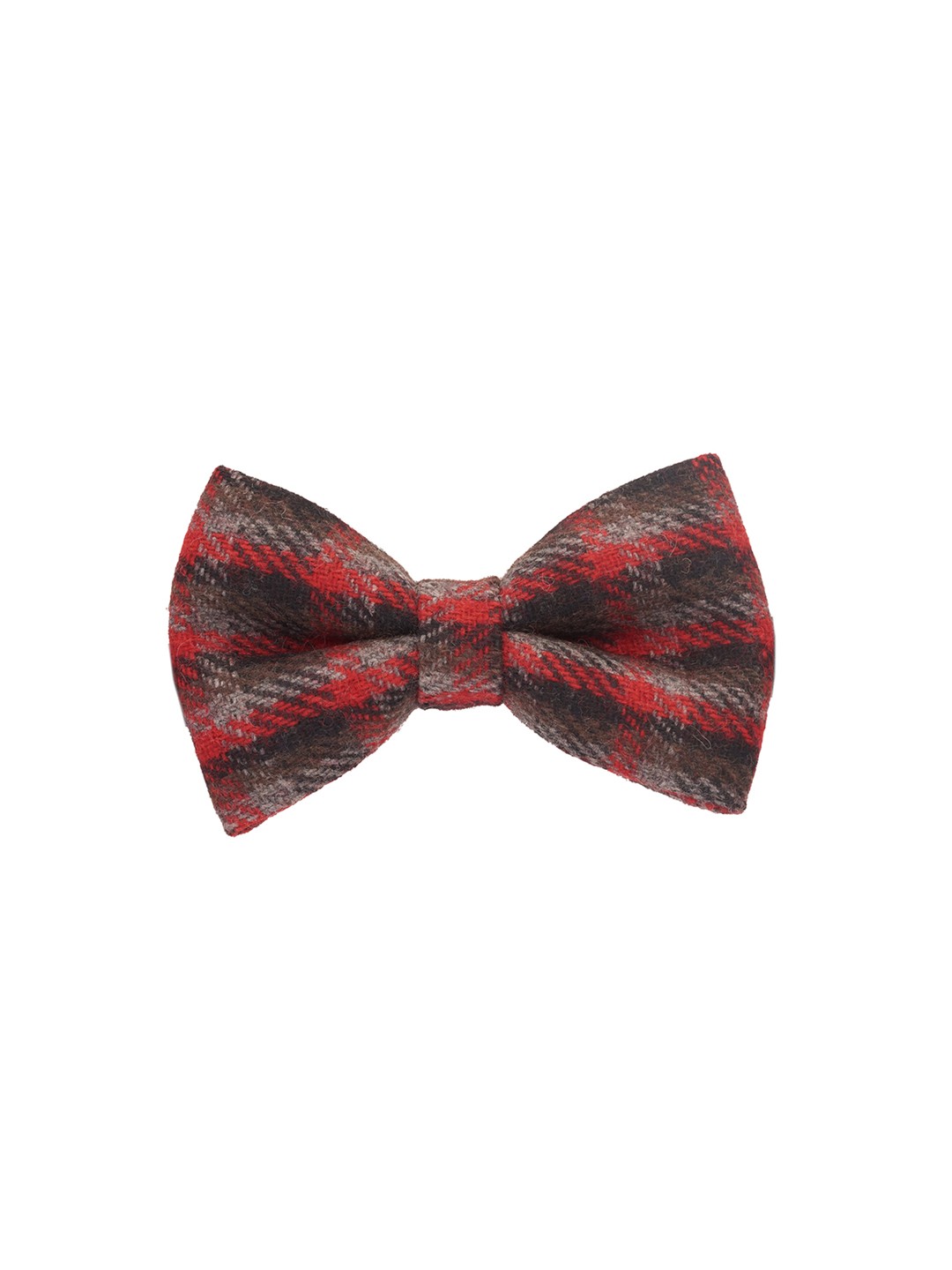 

The Tie Hub Checked Bow Tie, Red