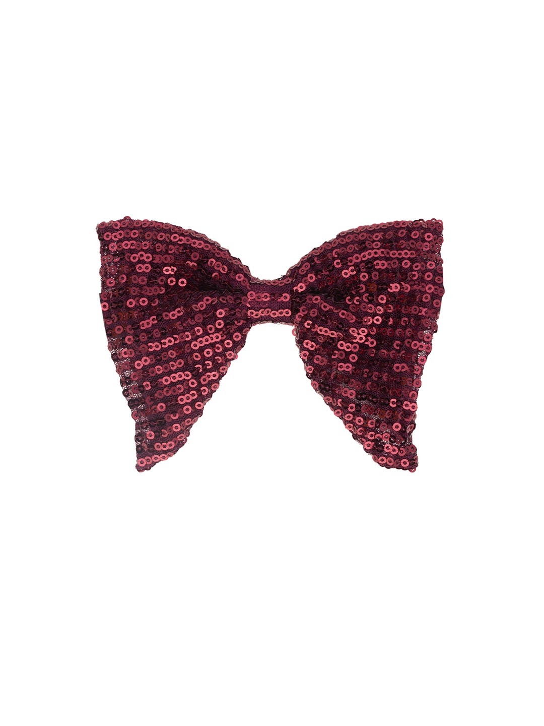 

The Tie Hub Woven Design Bow Tie, Magenta