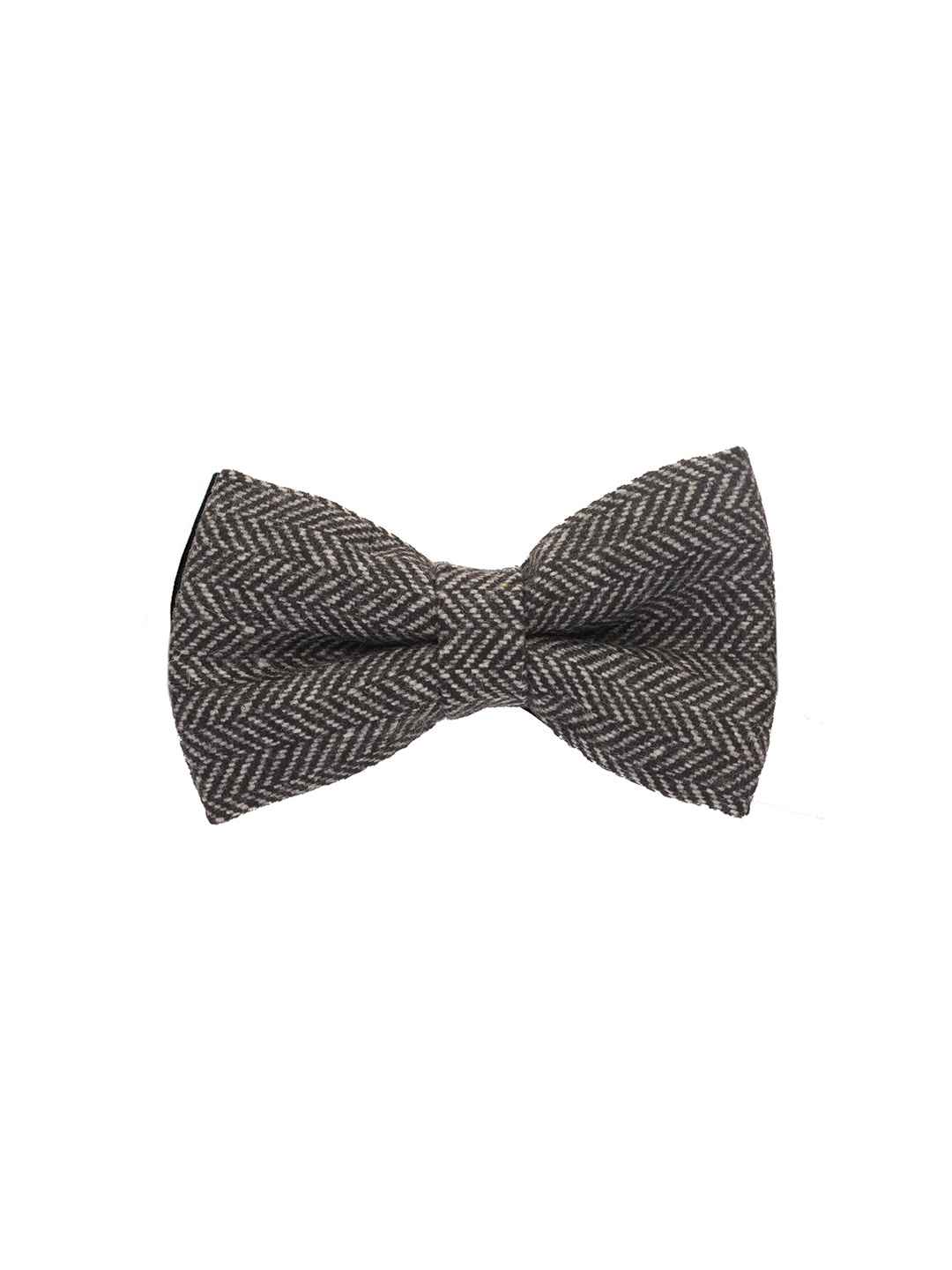 

The Tie Hub Woven Design Bow Tie, Black