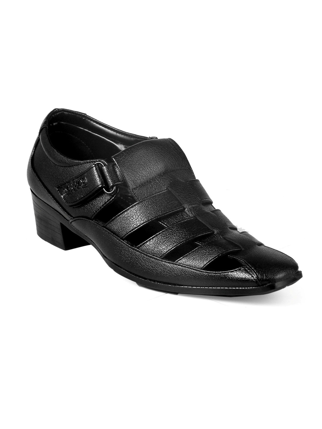 

Bxxy Men Elevator Sandals, Black