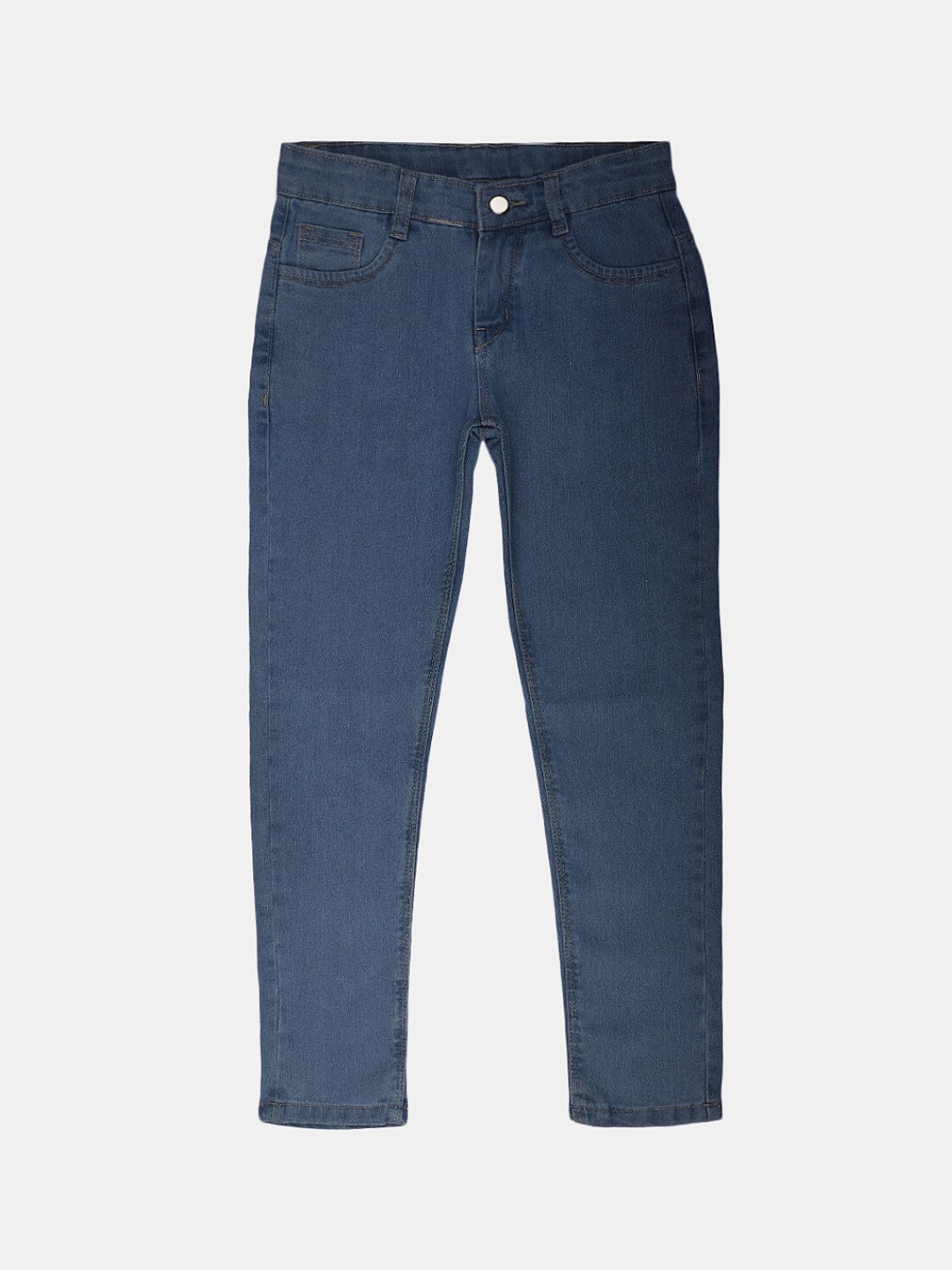 

V-Mart Girls Clean Look Low-Rise Cotton Classic Jeans, Blue