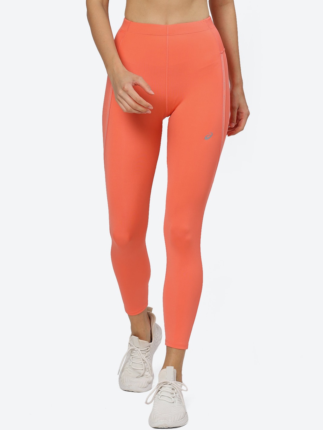 

ASICS Women Red RACE HIGH WAIST TIGHT, Peach