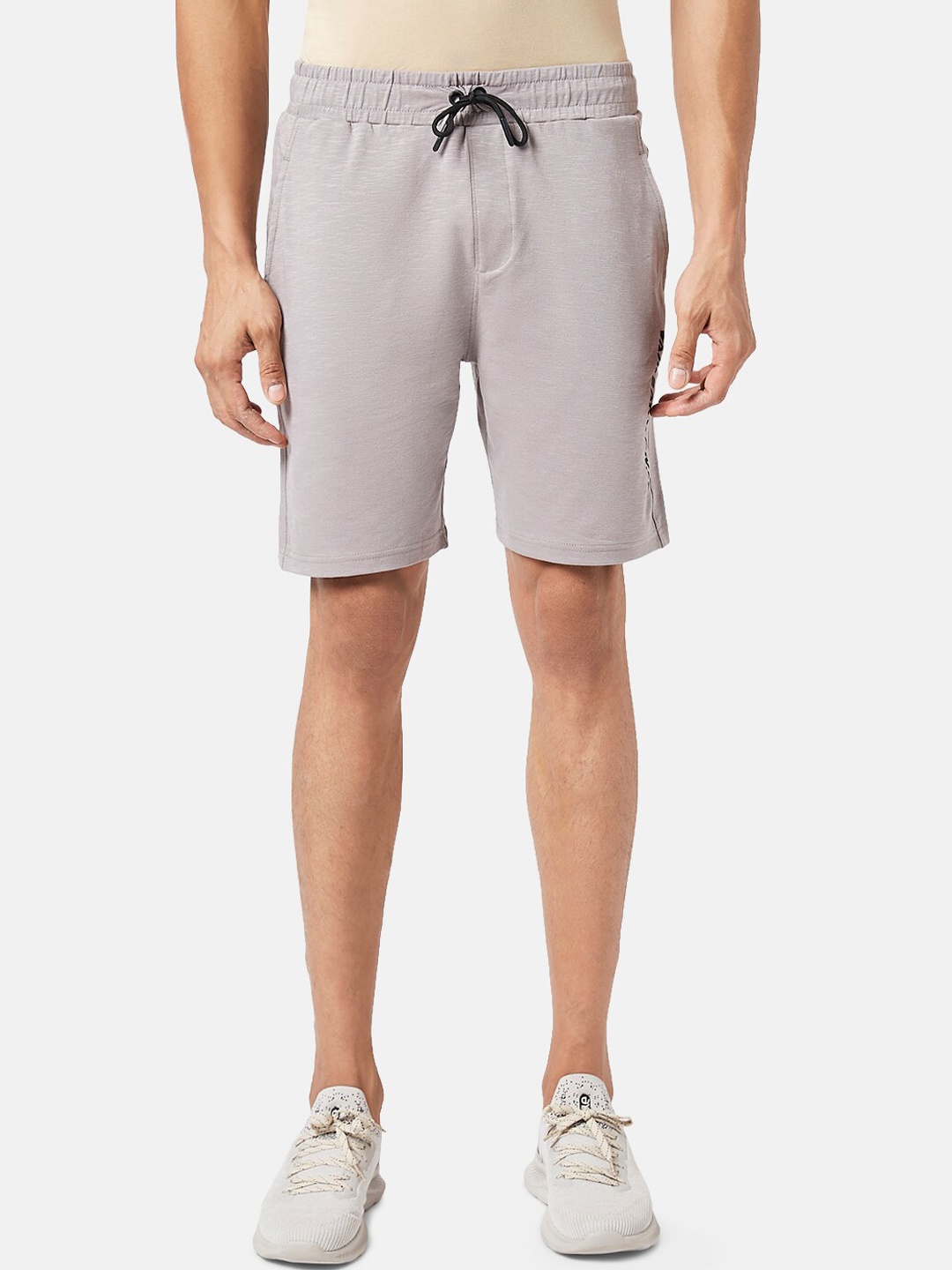 

Ajile by Pantaloons Men Slim Fit Outdoor Sports Shorts, Grey