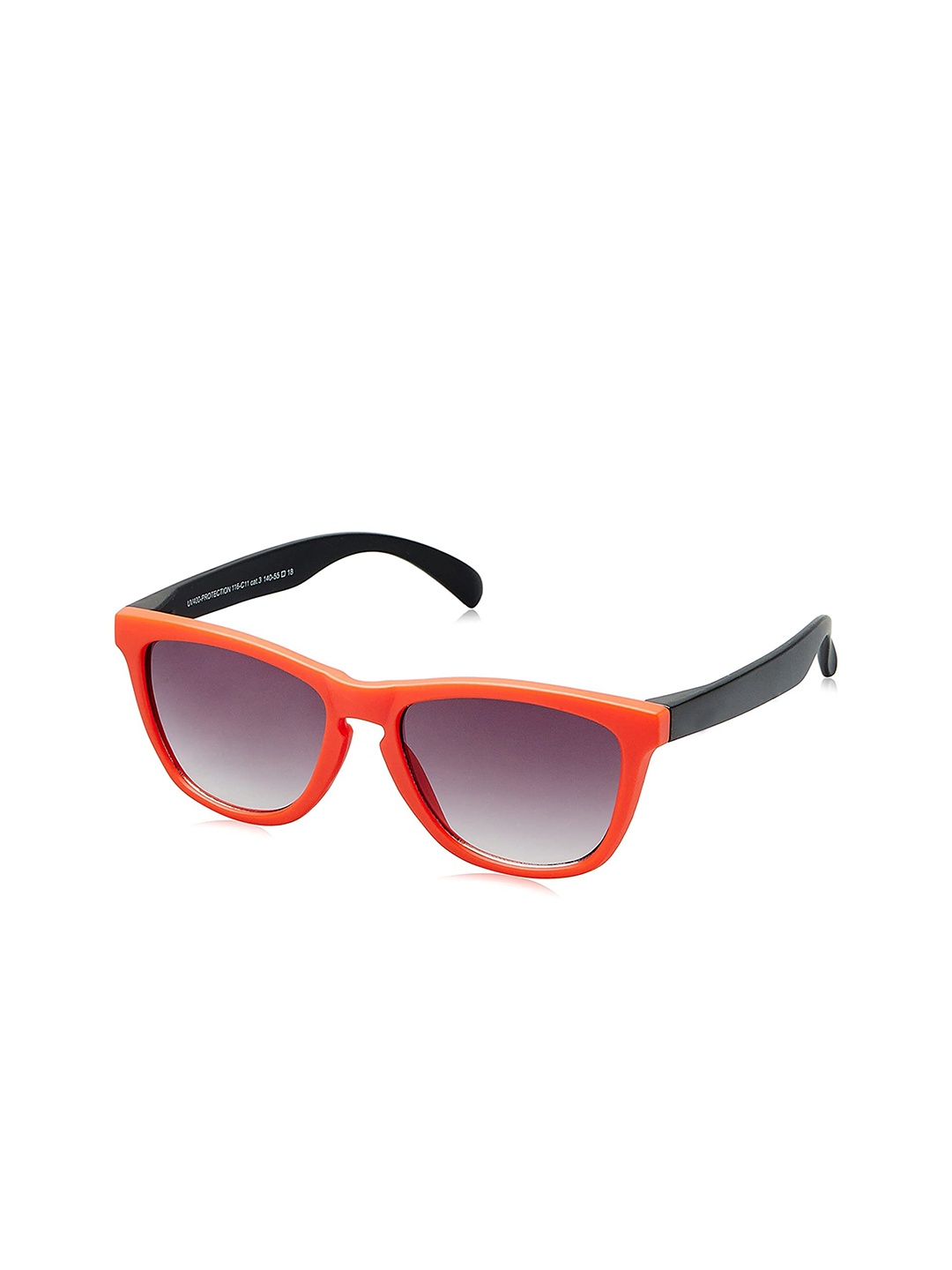 

Roadies Full Rim Square Sunglasses with UV Protected Lens RDM-116-C11, Red