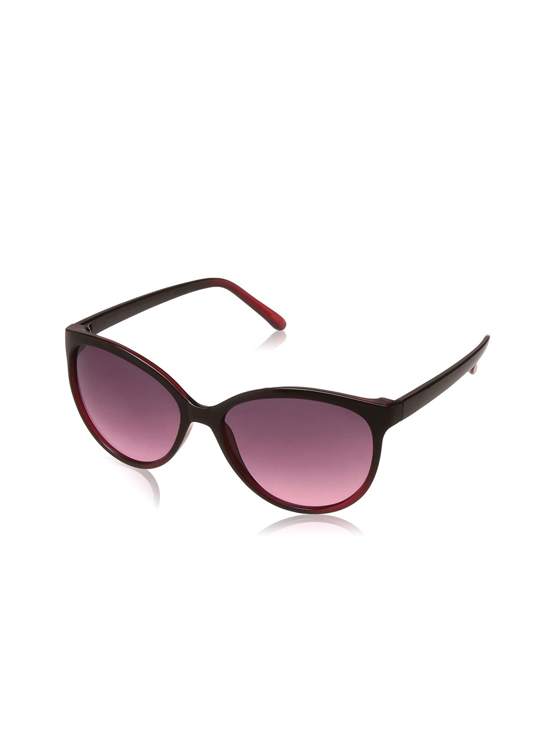 

Roadies Full Rim Cateye Sunglasses with UV Protected Lens RDM-134-C4, Red