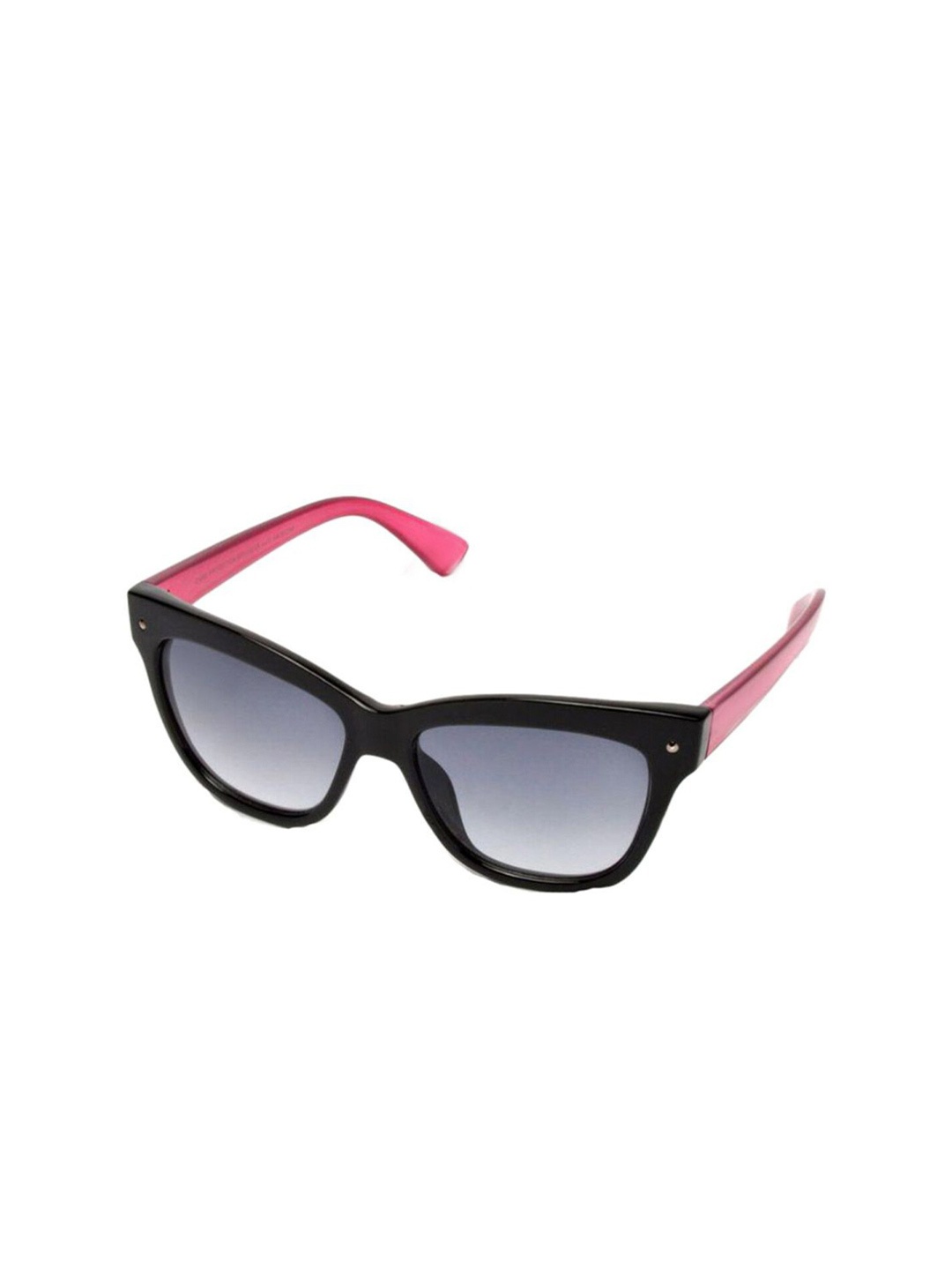 

Roadies Full Rim Cateye Sunglasses with UV Protected Lens RDM-132-C5, Black
