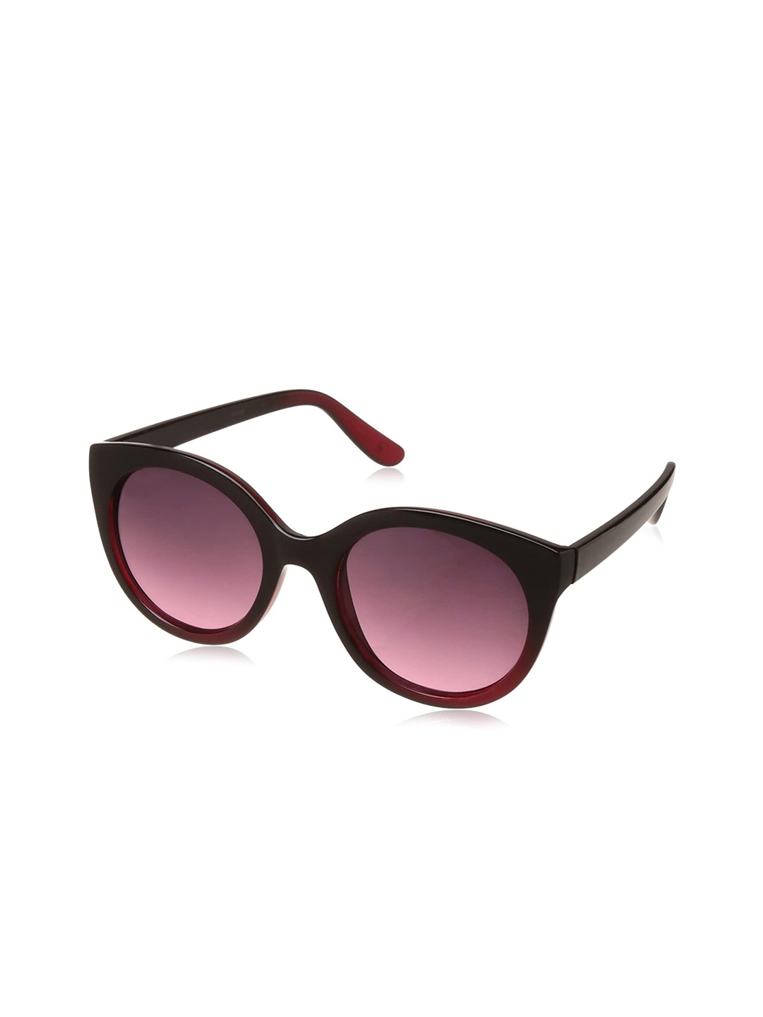 

Roadies Full Rim Cateye Sunglasses with UV Protected Lens RDM-131-C4, Red