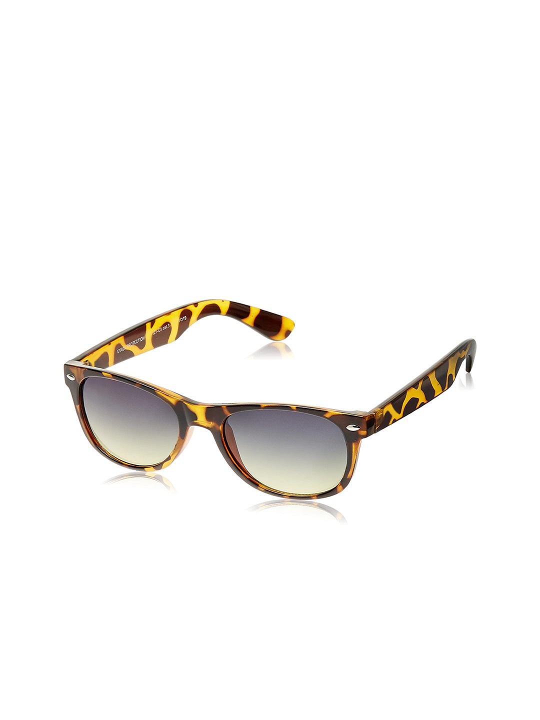 

Roadies Full Rim Square Sunglasses with UV Protected Lens RDM-121-C3, Brown