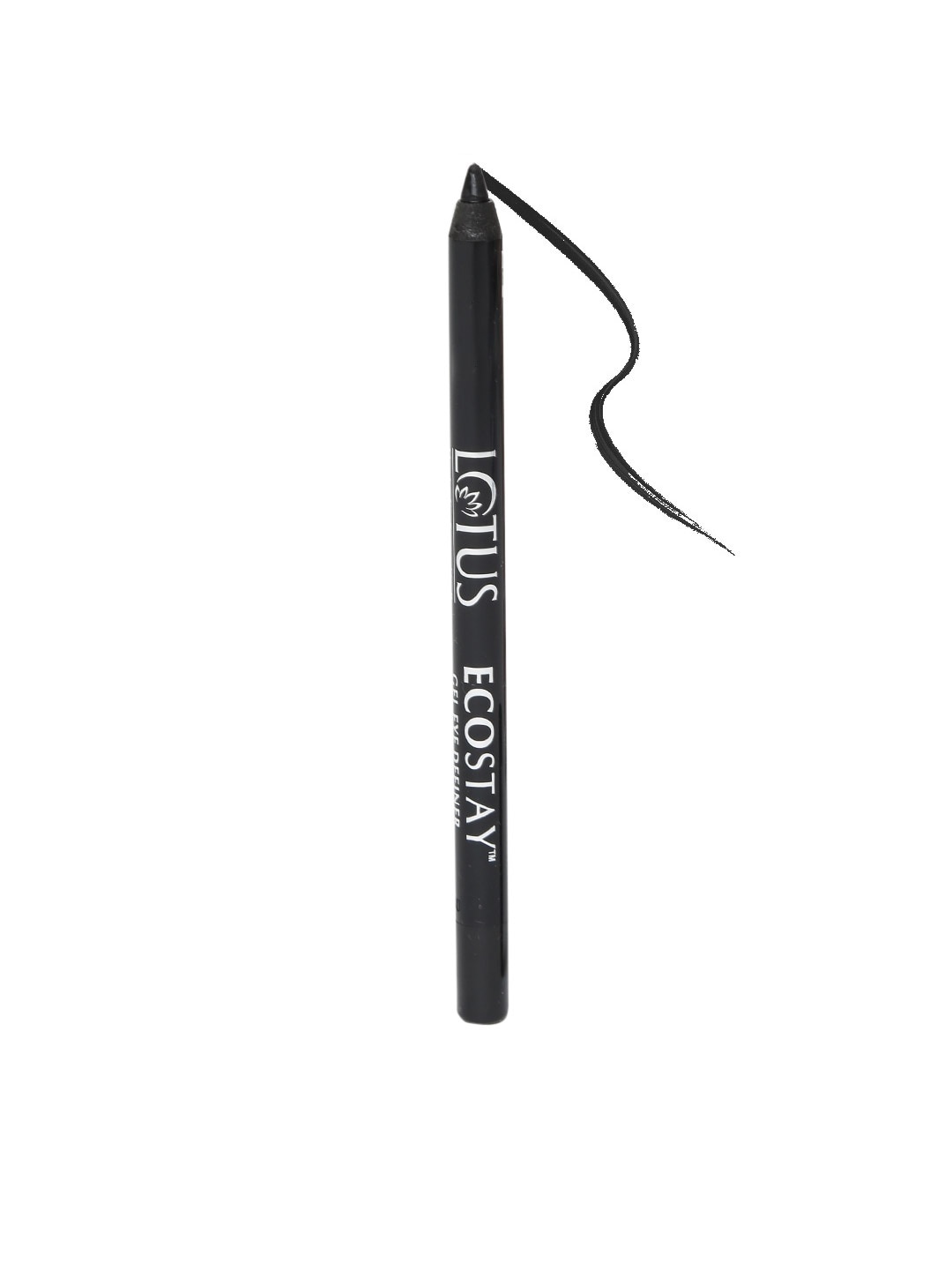 

Lotus Herbals Sustainable Ecostay Gel Eye Definer - Mega Black 1.2 g