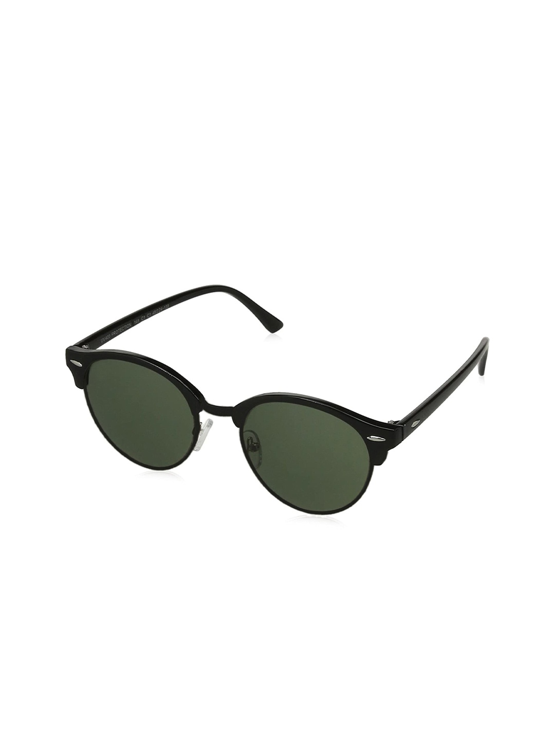 

Roadies Full Rim Round Sunglasses with UV Protected Lens RDM-148-C1, Black