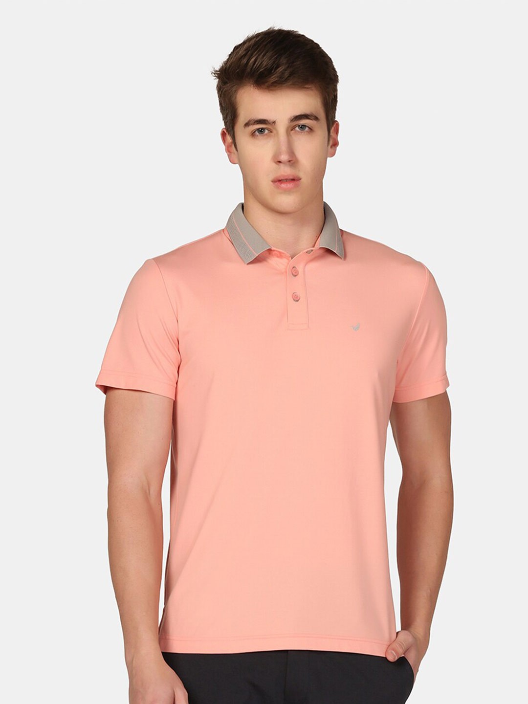 

Blackberrys Polo Collar Slim Fit T-shirt, Pink