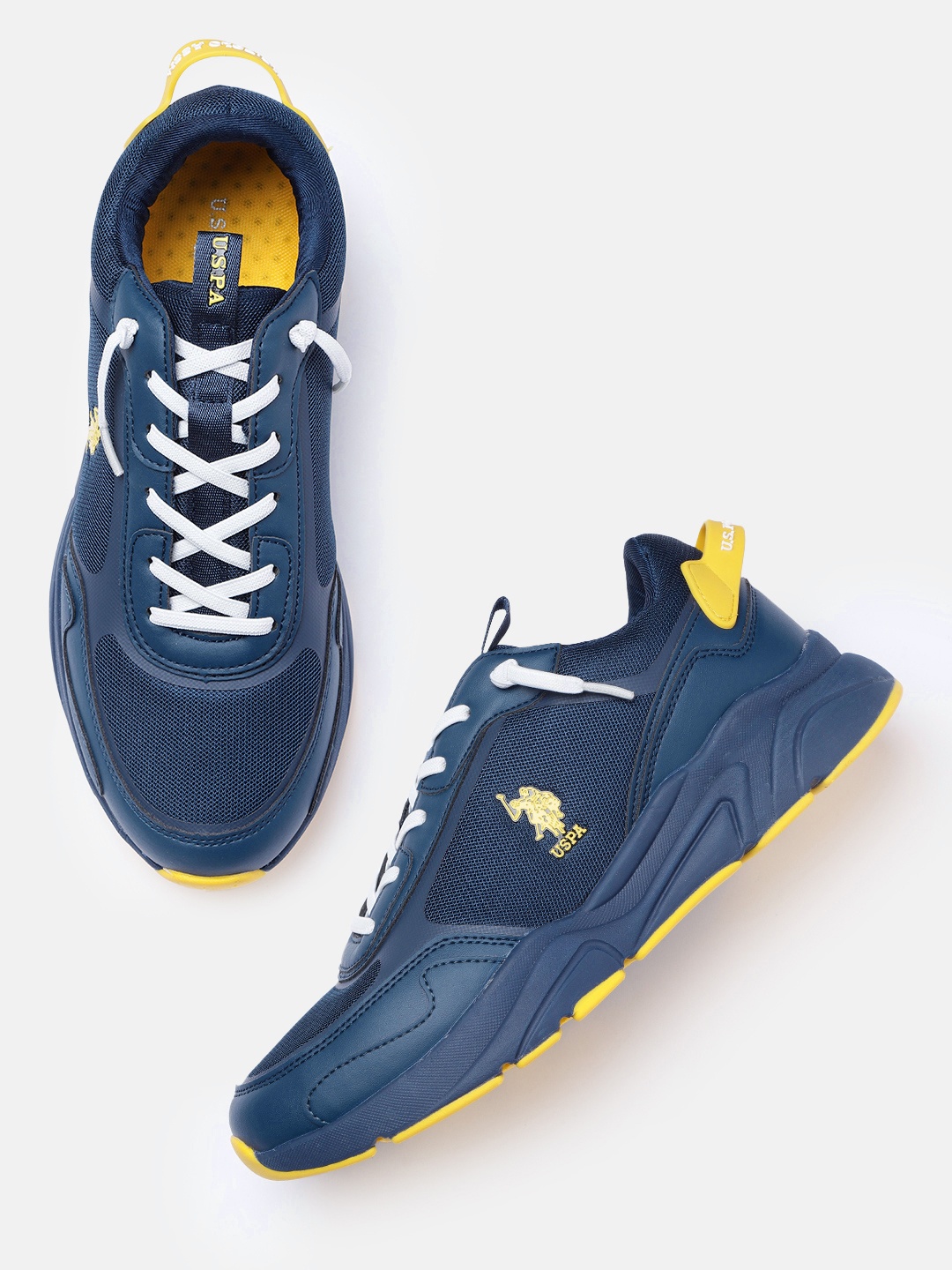 U.S. Polo Assn. Men Ketil Running Shoes, Navy blue