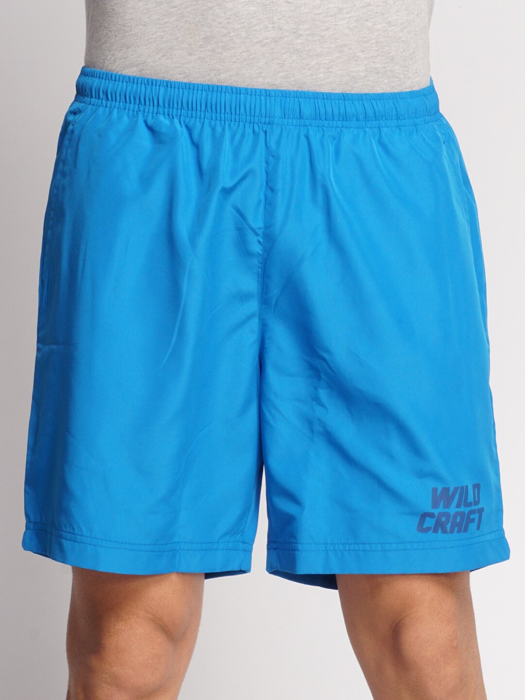 

Wildcraft Men Regular-Fit Outdoor Sports Shorts, Blue