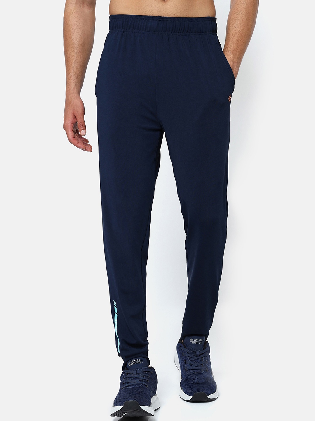 

Cultsport Men Regular Fit Flydry Joggers, Navy blue