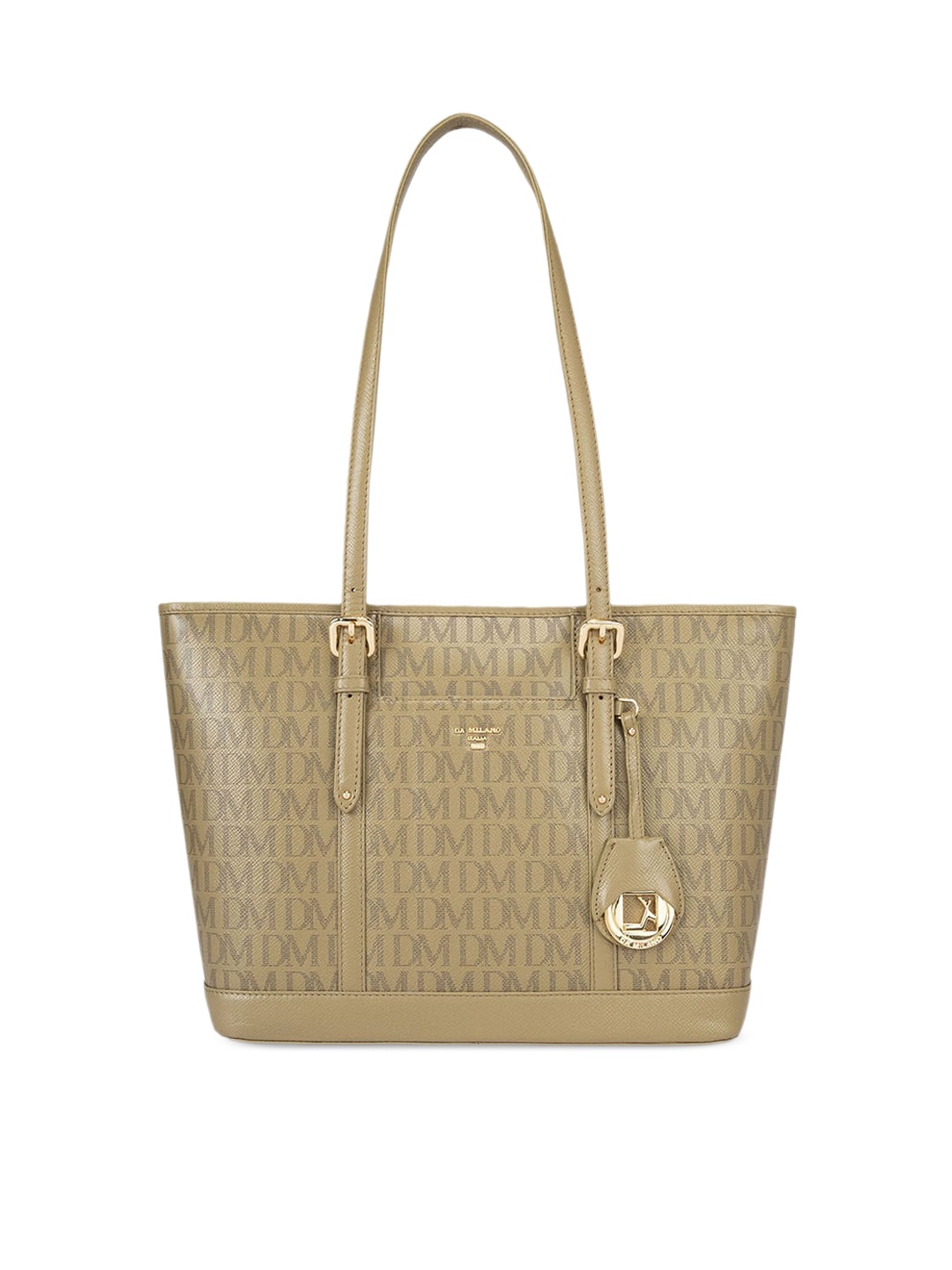 

Da Milano Women Textured Leather Shoulder Bag, Green