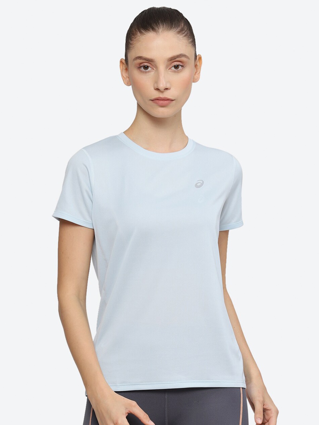 

ASICS Women Extended Sleeves T-shirt, Blue