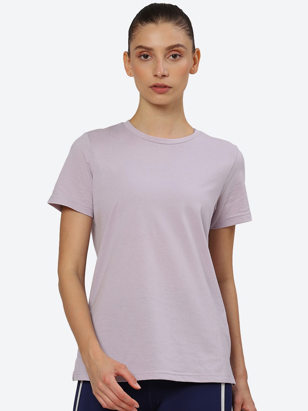 ASICS Women Training Core Graphic T-Shirt, Purple