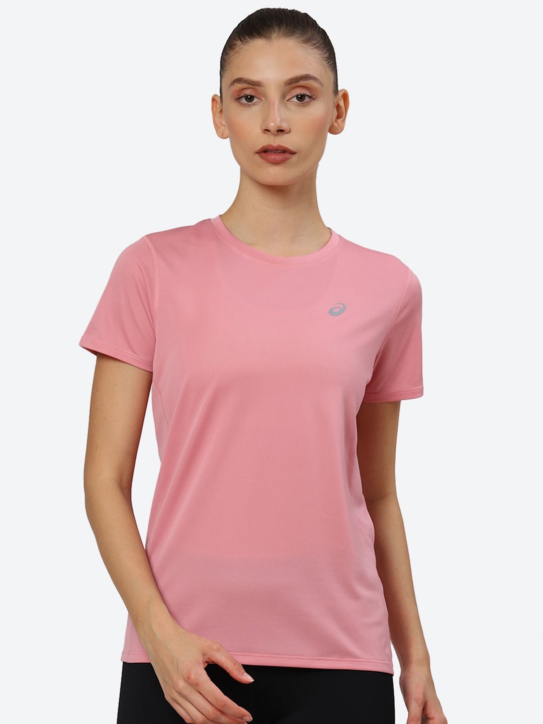

ASICS Women SILVER SS Top, Pink