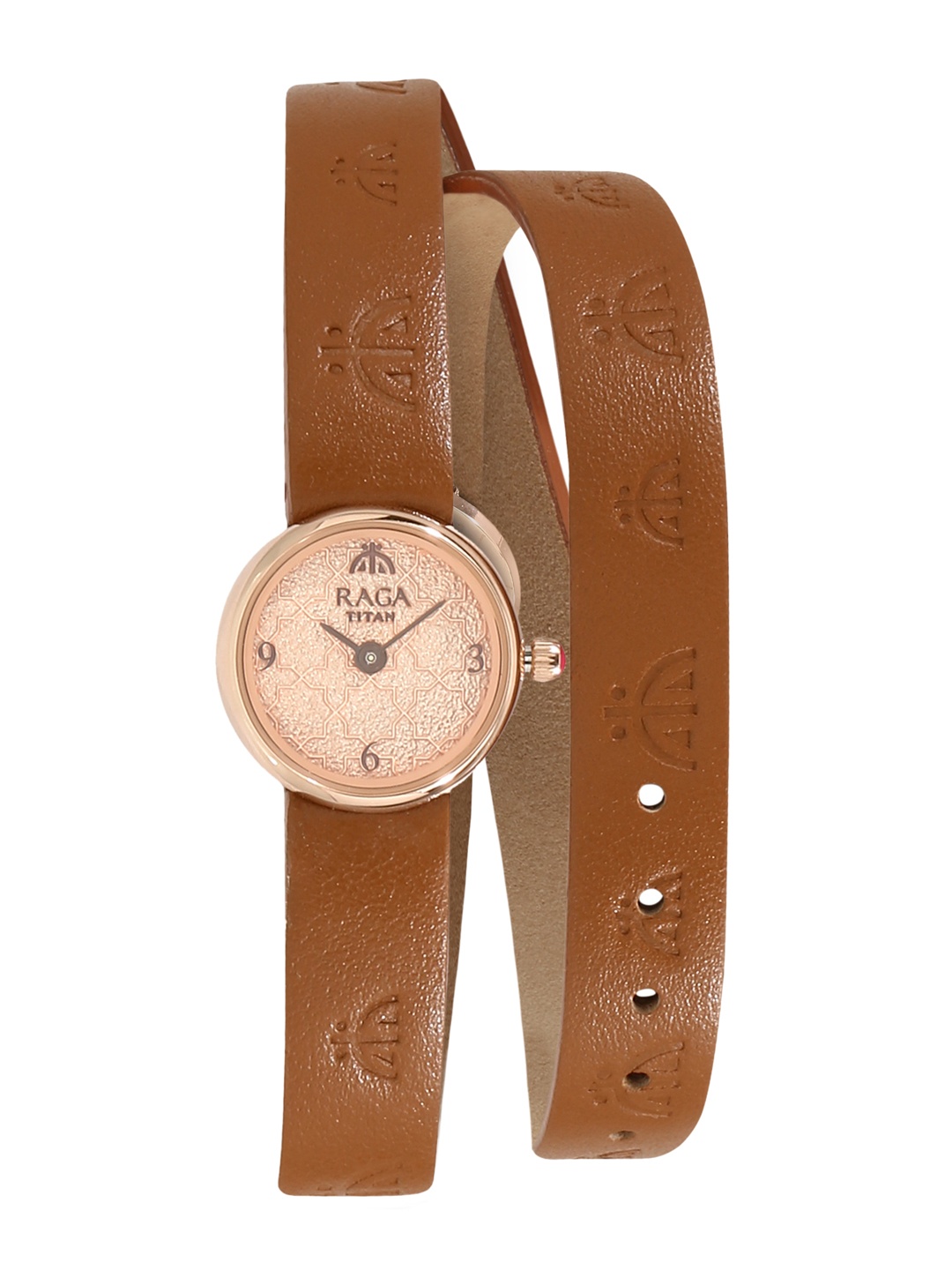 

Titan Raga Tribal Hug by Masaba Women Gold-Toned Analogue Watch 95075WL01