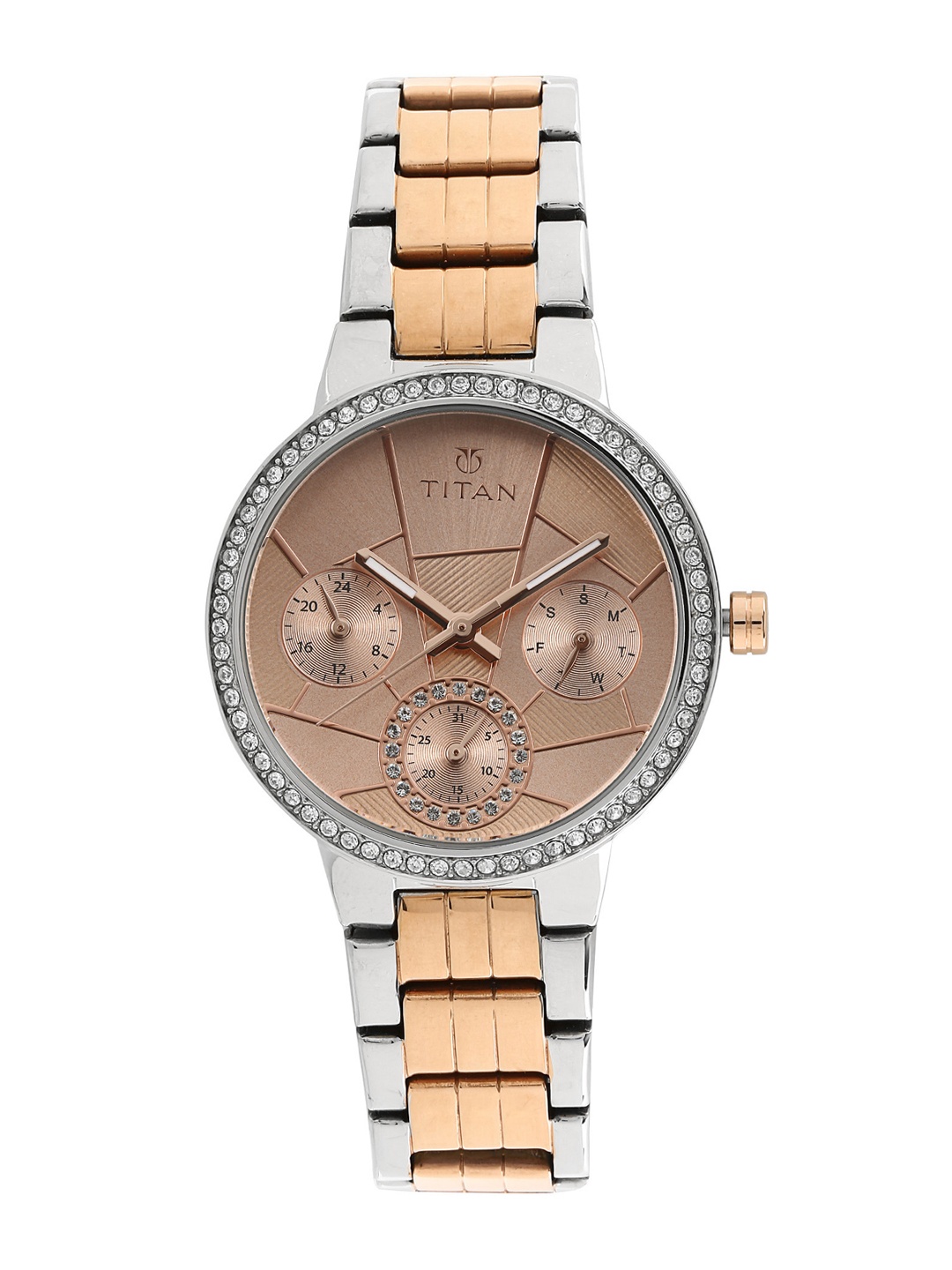 

Titan Whimsy Women Gold Analogue watch NL95058KM01