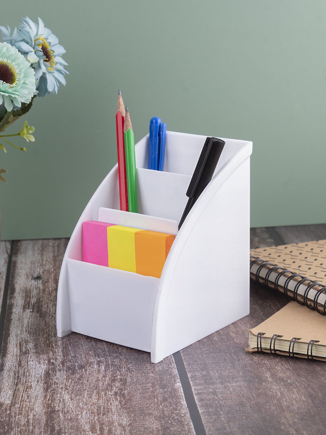 MARKET99 White Water Resistant Desk Organiser