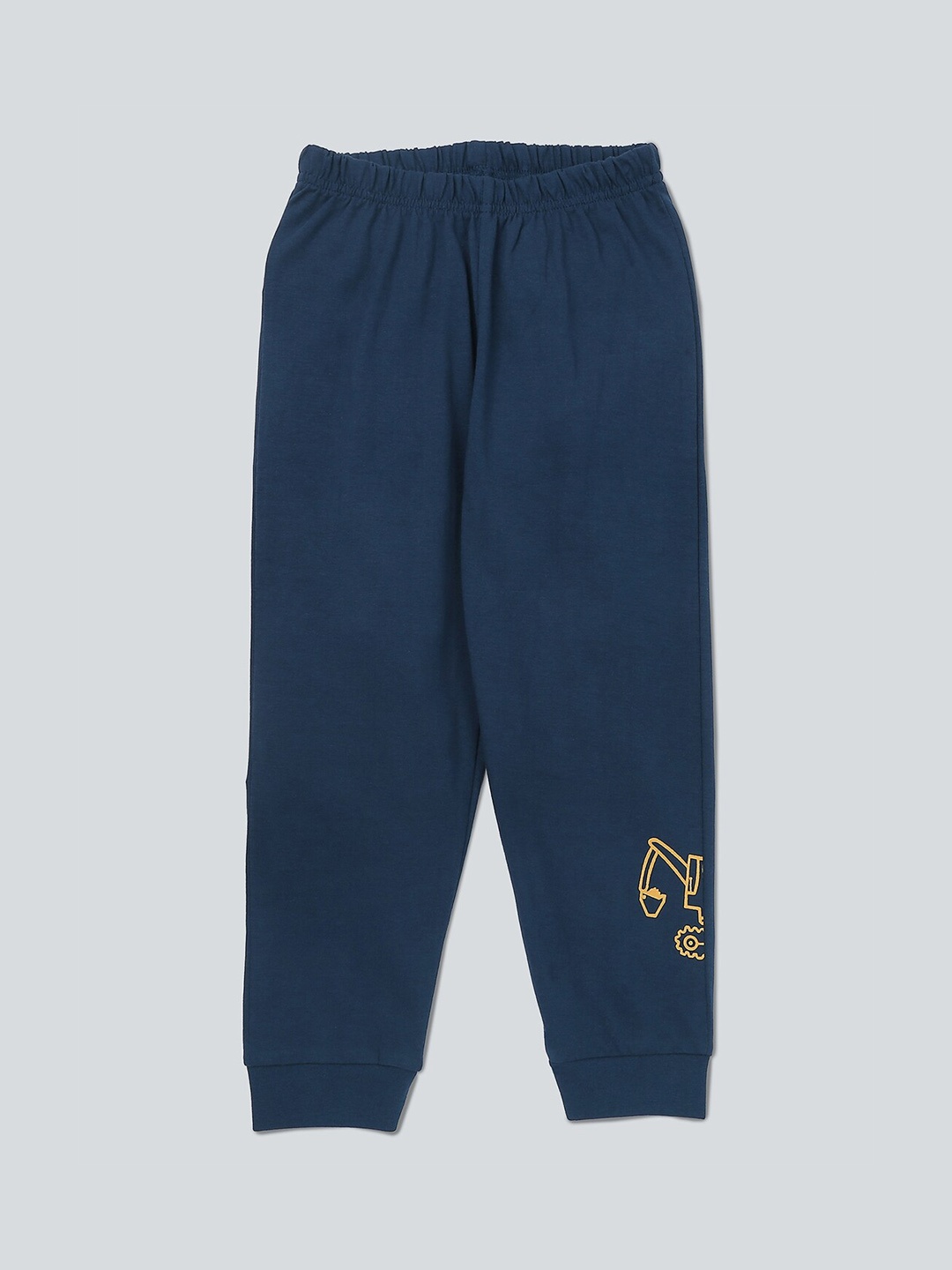 

BE AWARA Kids Knit Full Length Lounge Pants, Navy blue