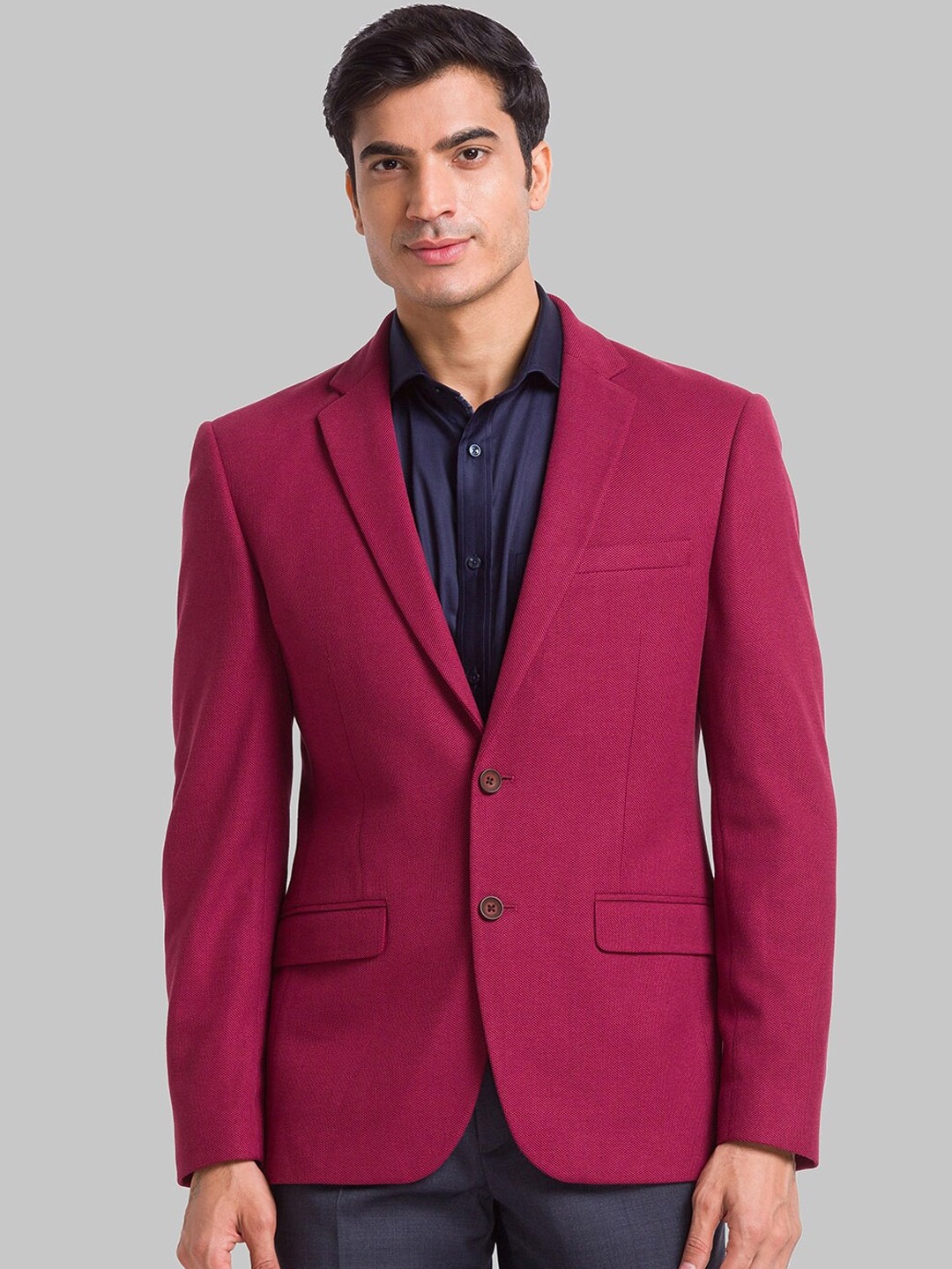 

Park Avenue Comfort-Fit Single Breasted Blazers, Maroon